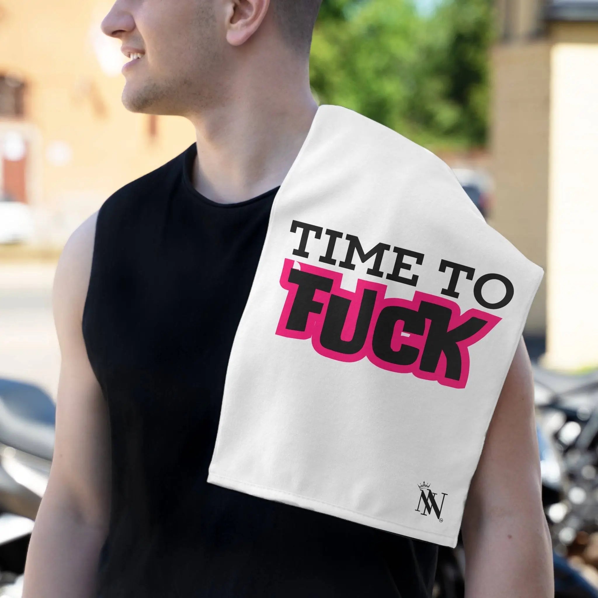 Time to Fuck | Mix & Match Soft Fun-Flirty Lovers’ Towels