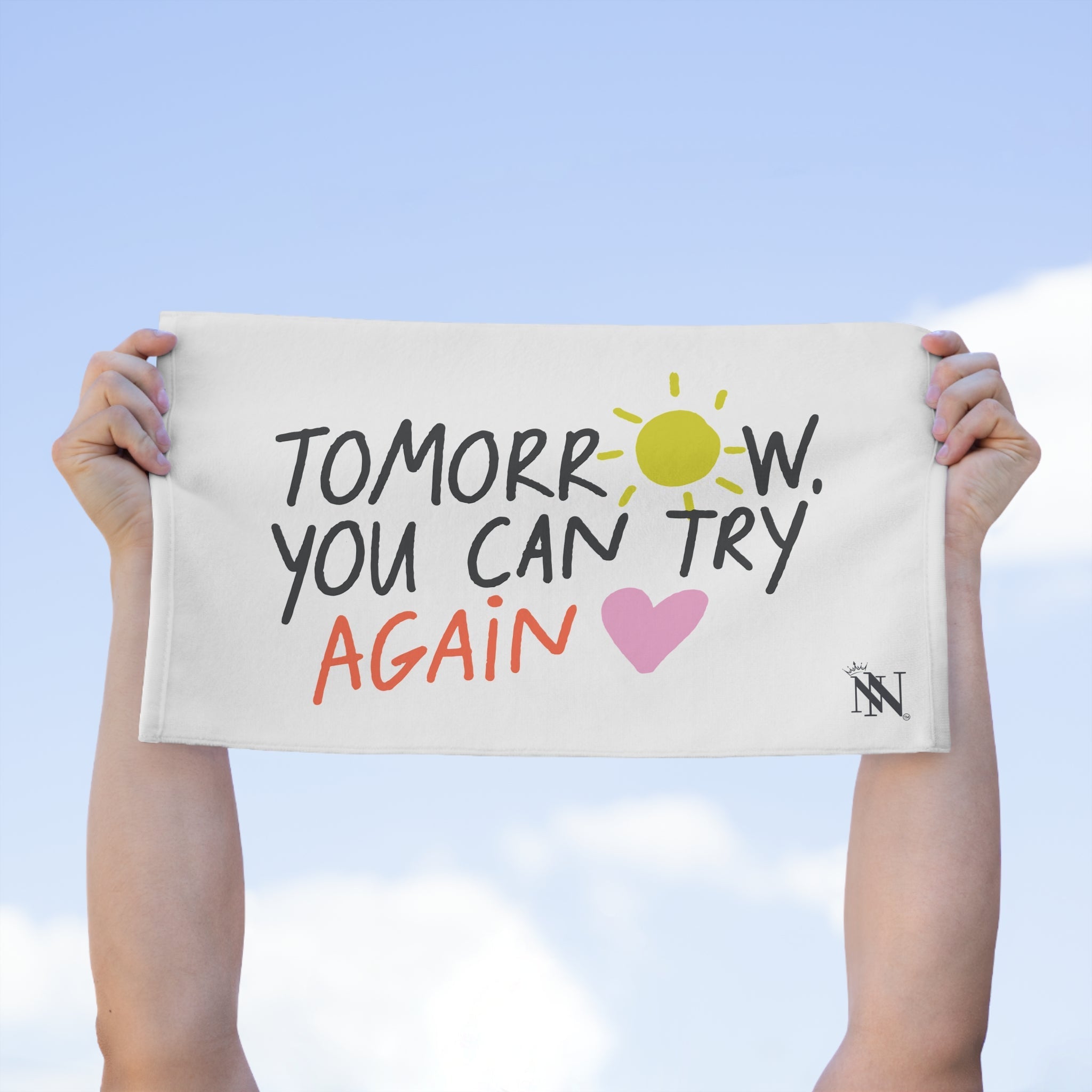 Tomorrow You Can Try Again | Mix & Match Soft Fun-Flirty Lovers’ Towels
