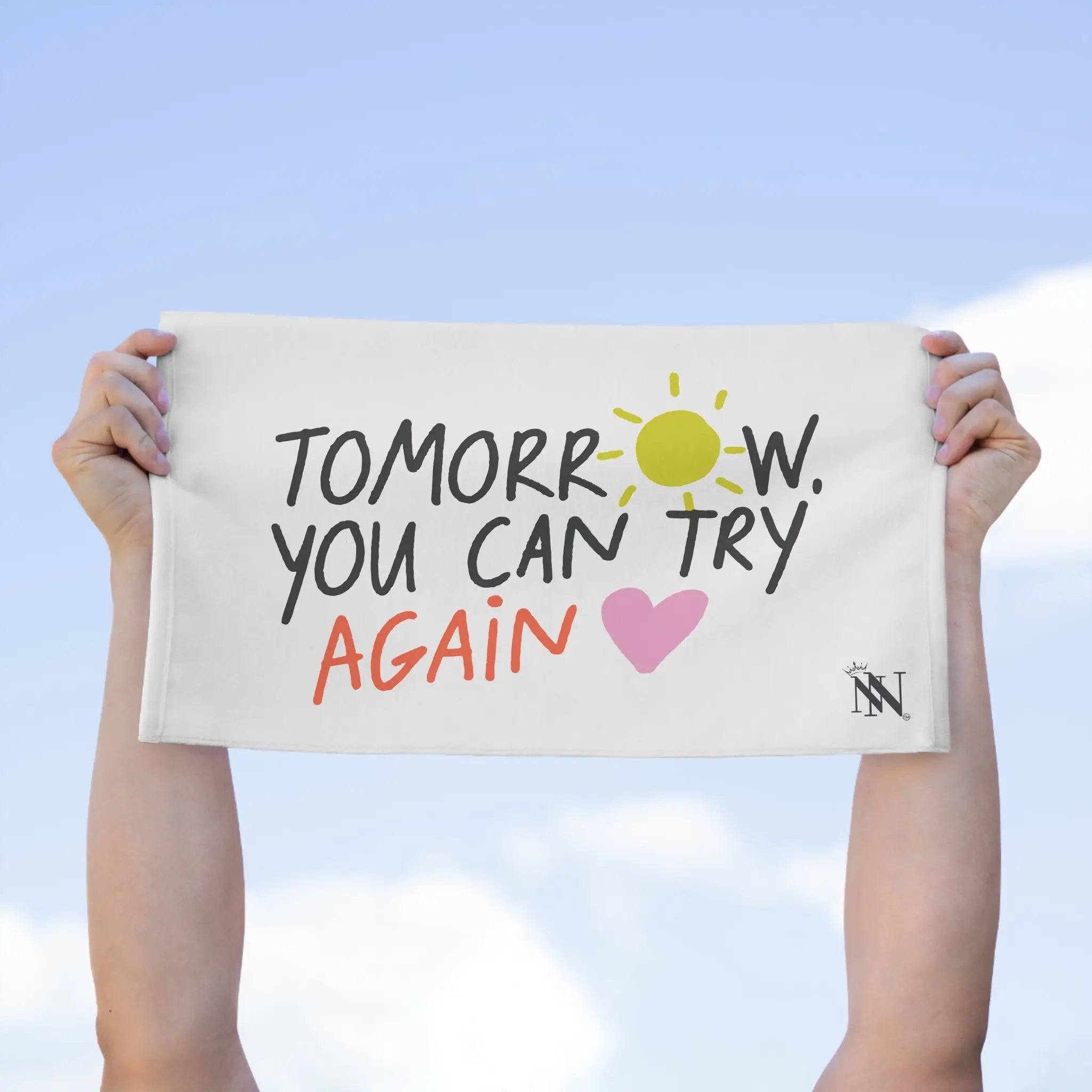 Tomorrow You Can Try Again | Mix & Match Soft Fun-Flirty Lovers’ Towels