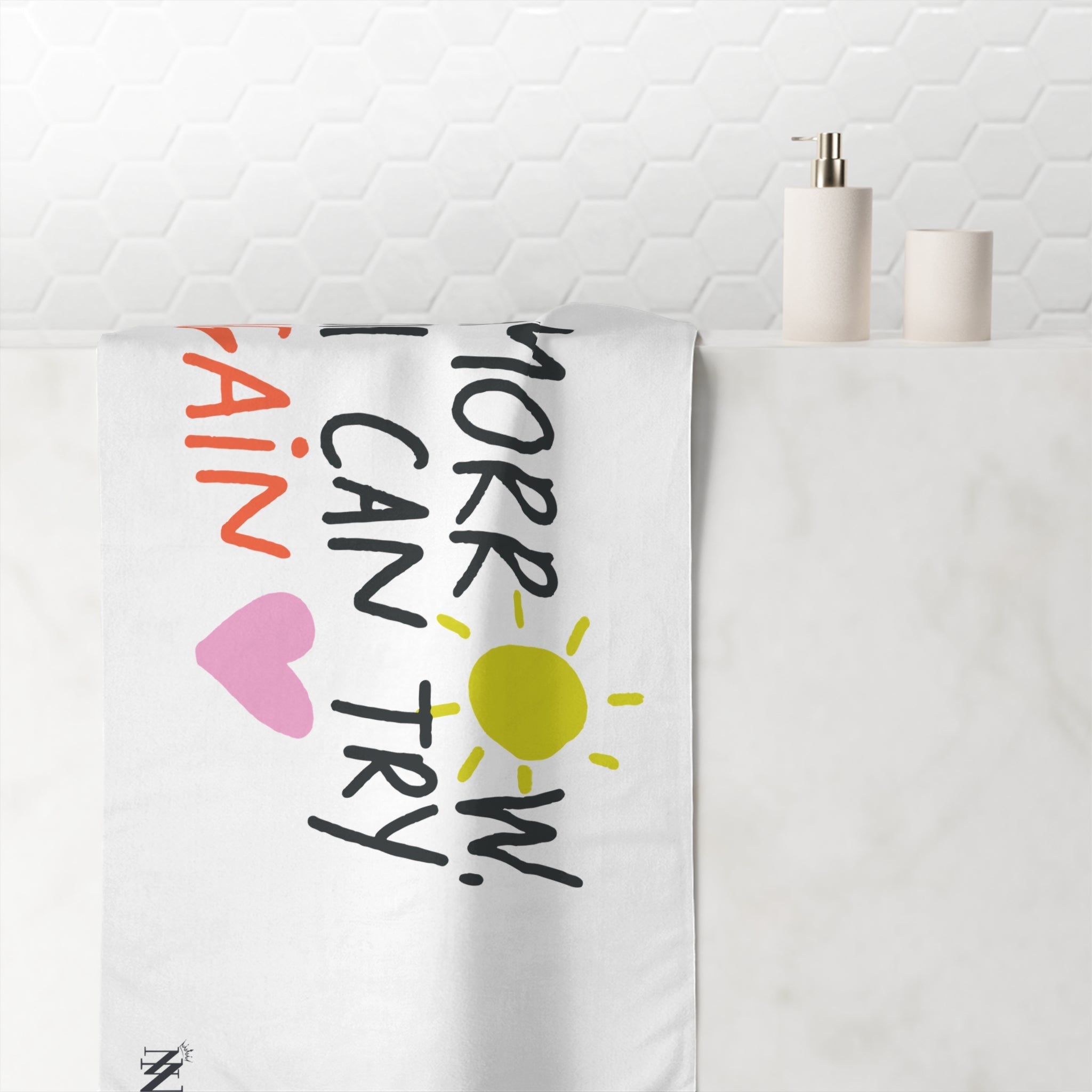 Tomorrow You Can Try Again | Mix & Match XL Fun-Flirty Lovers’ Towels
