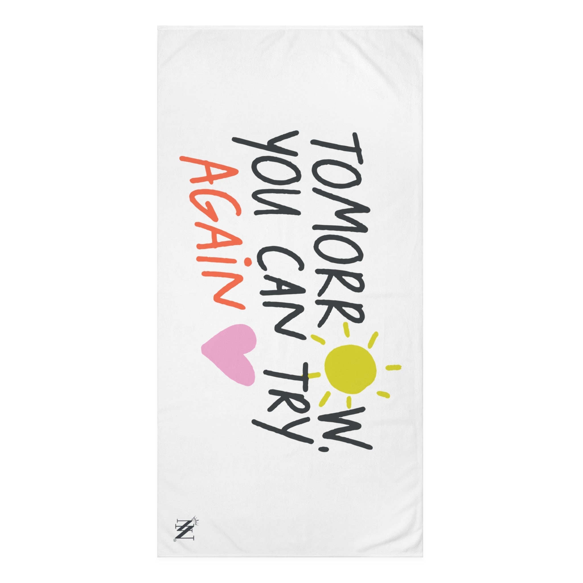 Tomorrow You Can Try Again | Mix & Match XL Fun-Flirty Lovers’ Towels