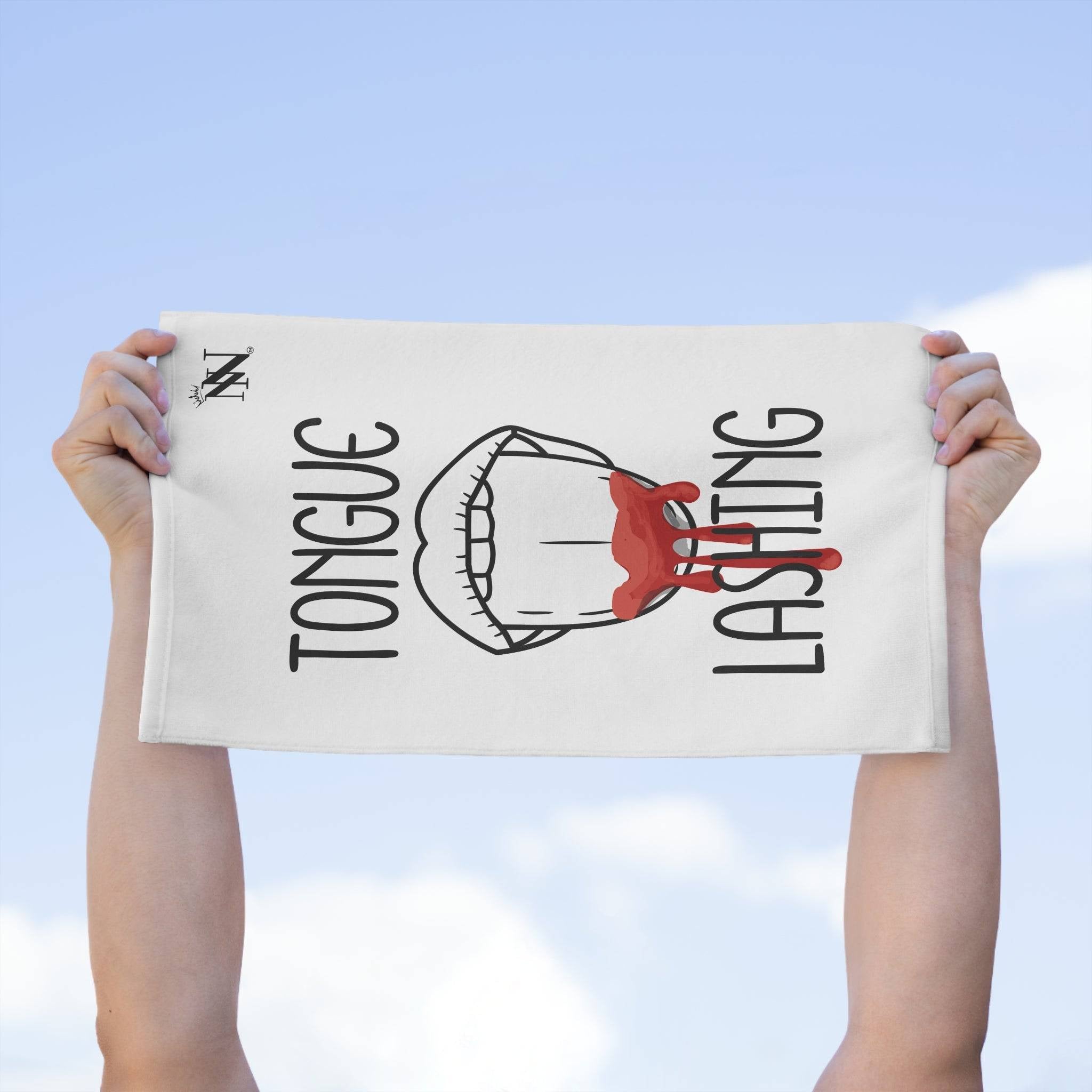 Tongue Lashing | Mix & Match Soft Fun-Flirty Lovers’ Towels