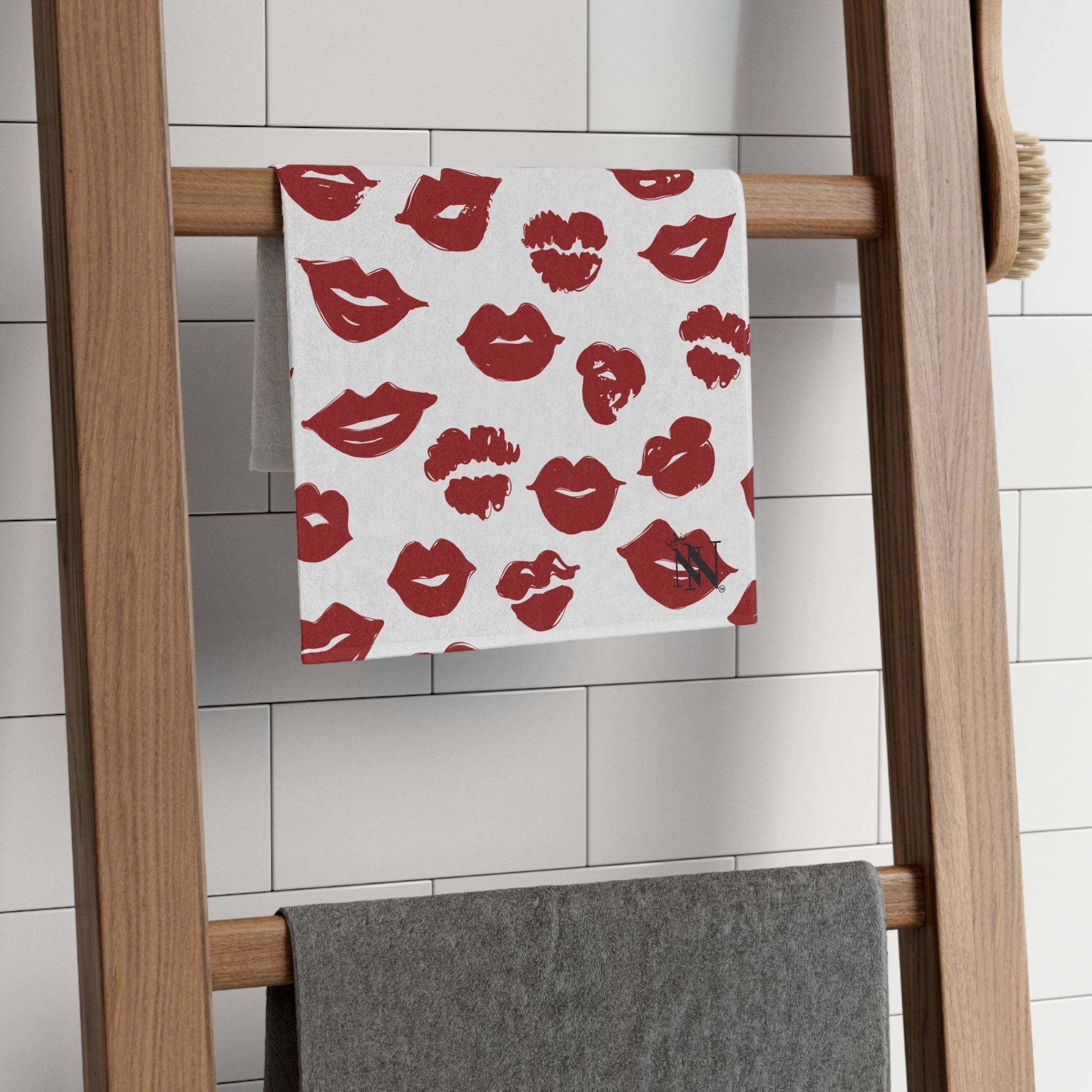 Tons of Kisses | Mix & Match Soft Fun-Flirty Lovers’ Towels