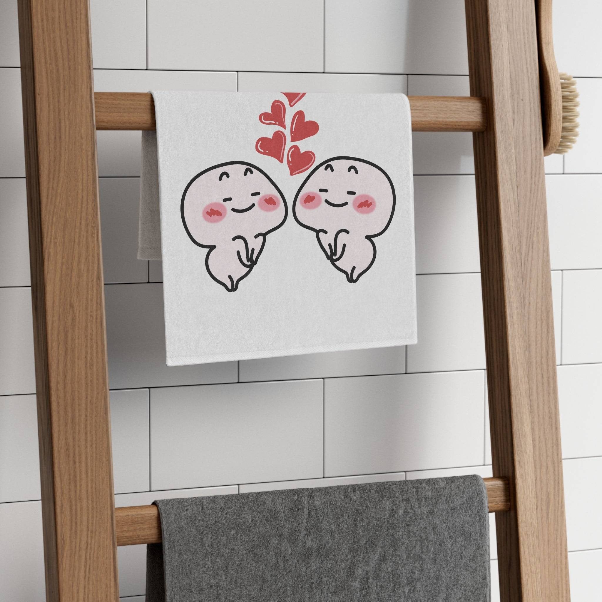 Too Cute | Mix & Match Soft Fun-Flirty Lovers’ Towels