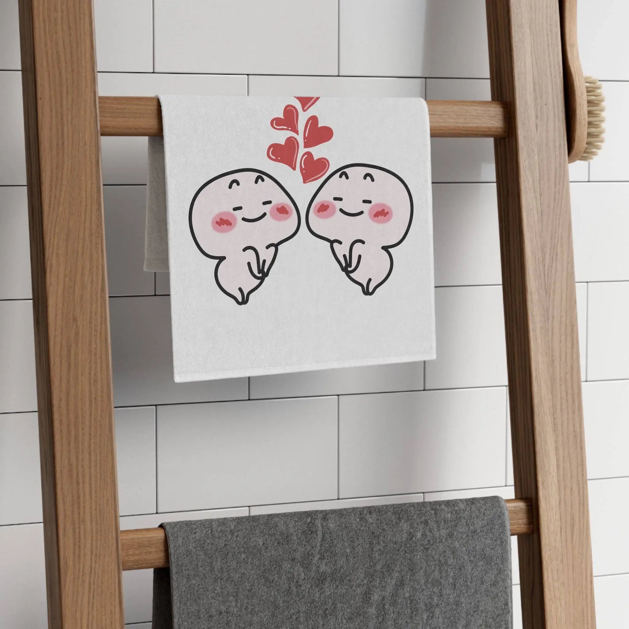 Too Cute | Mix & Match Soft Fun-Flirty Lovers’ Towels