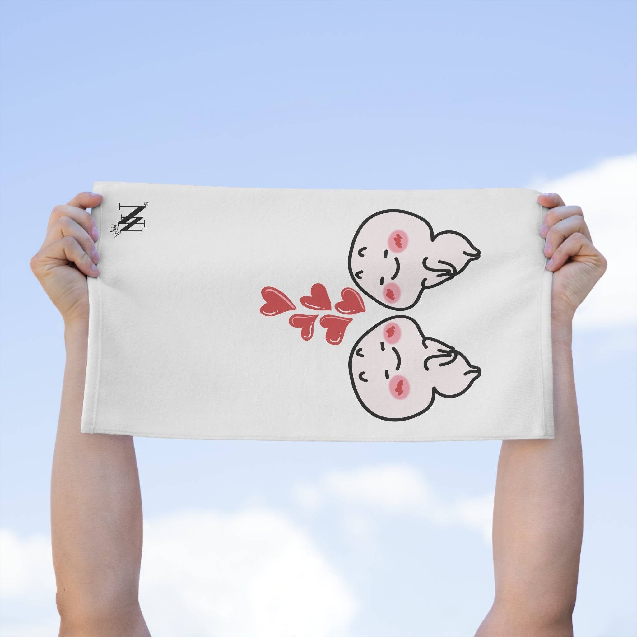 Too Cute | Mix & Match Soft Fun-Flirty Lovers’ Towels