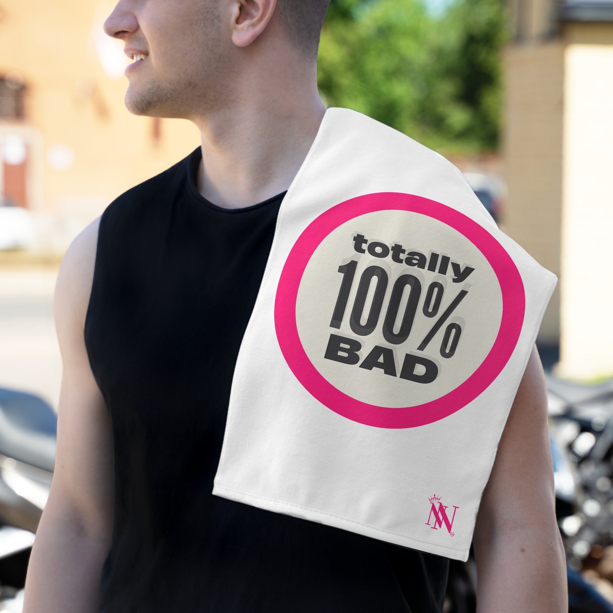 Totally 100% Bad | Mix & Match Soft Fun-Flirty Lovers’ Towels