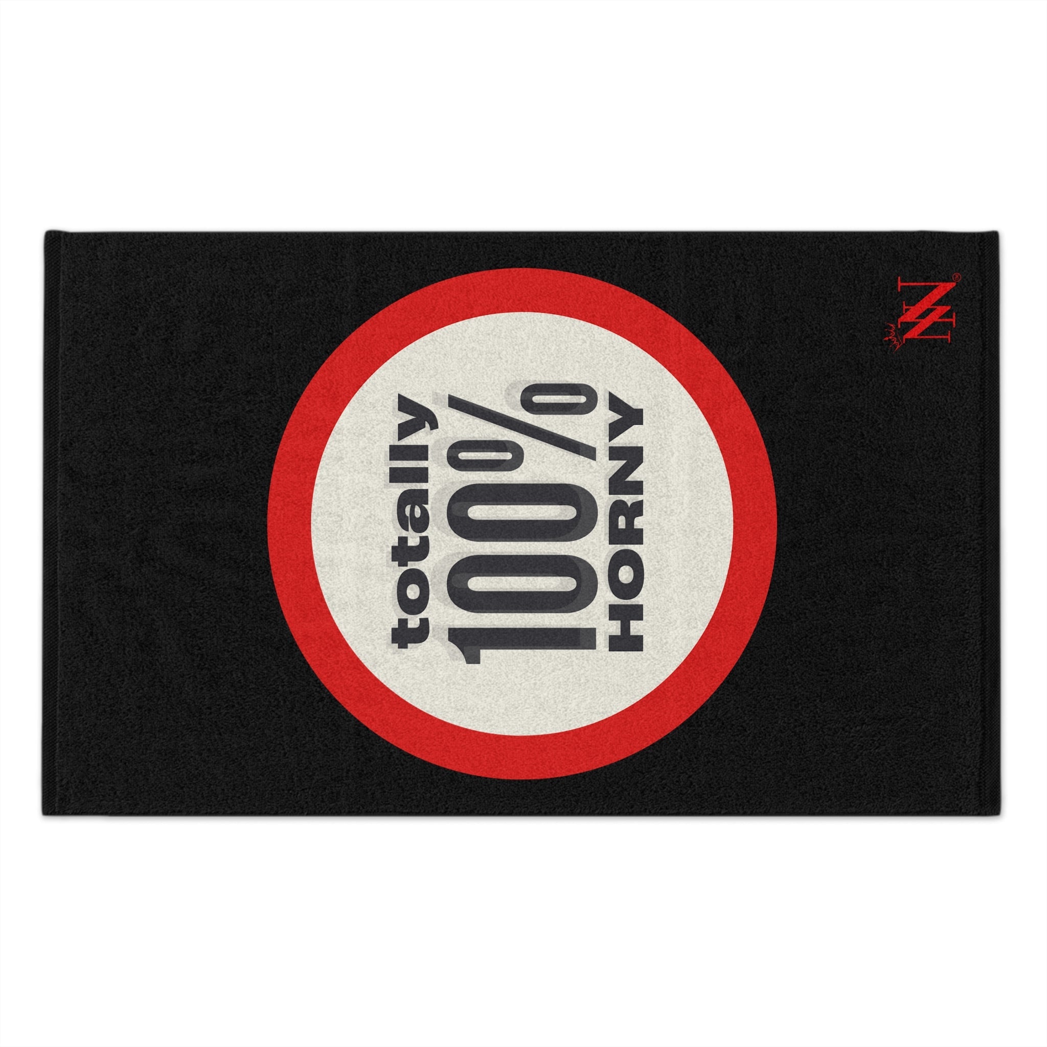 Totally 100% Horny Black | Mix & Match Soft Fun-Flirty Lovers’ Towels