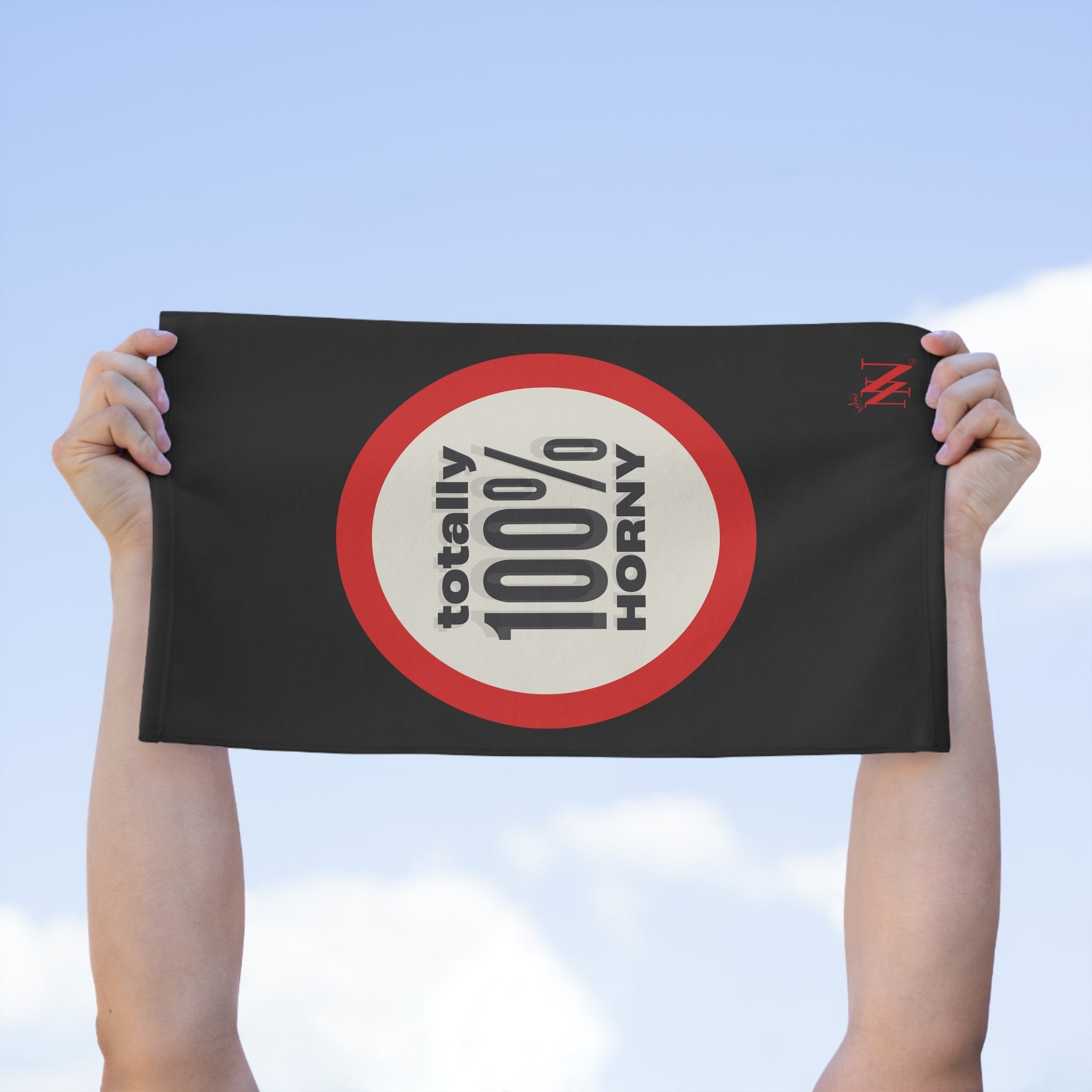 Totally 100% Horny Black | Mix & Match Soft Fun-Flirty Lovers’ Towels
