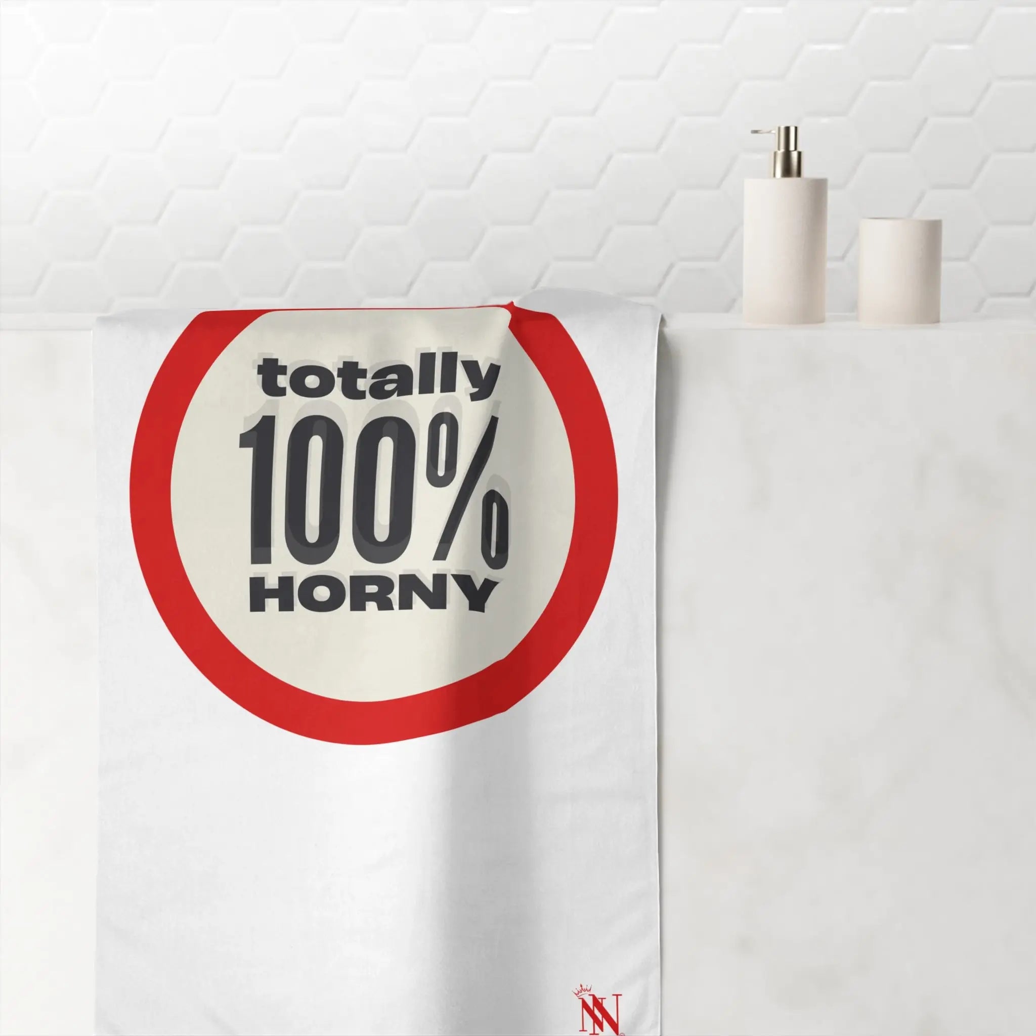 Totally 100% Horny | Mix & Match XL Fun-Flirty Lovers’ Towels