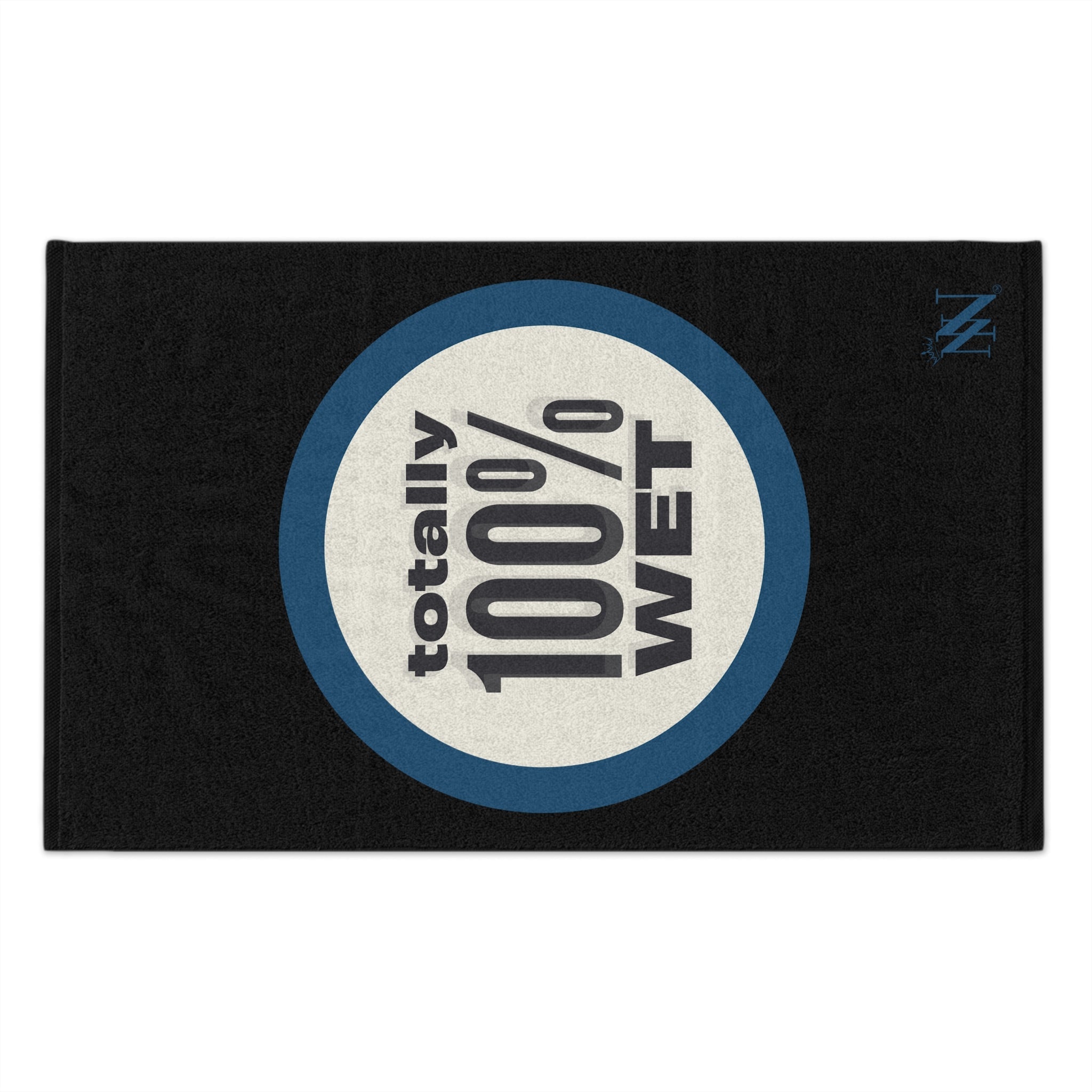 Totally 100% Wet Black | Mix & Match Soft Fun-Flirty Lovers’ Towels