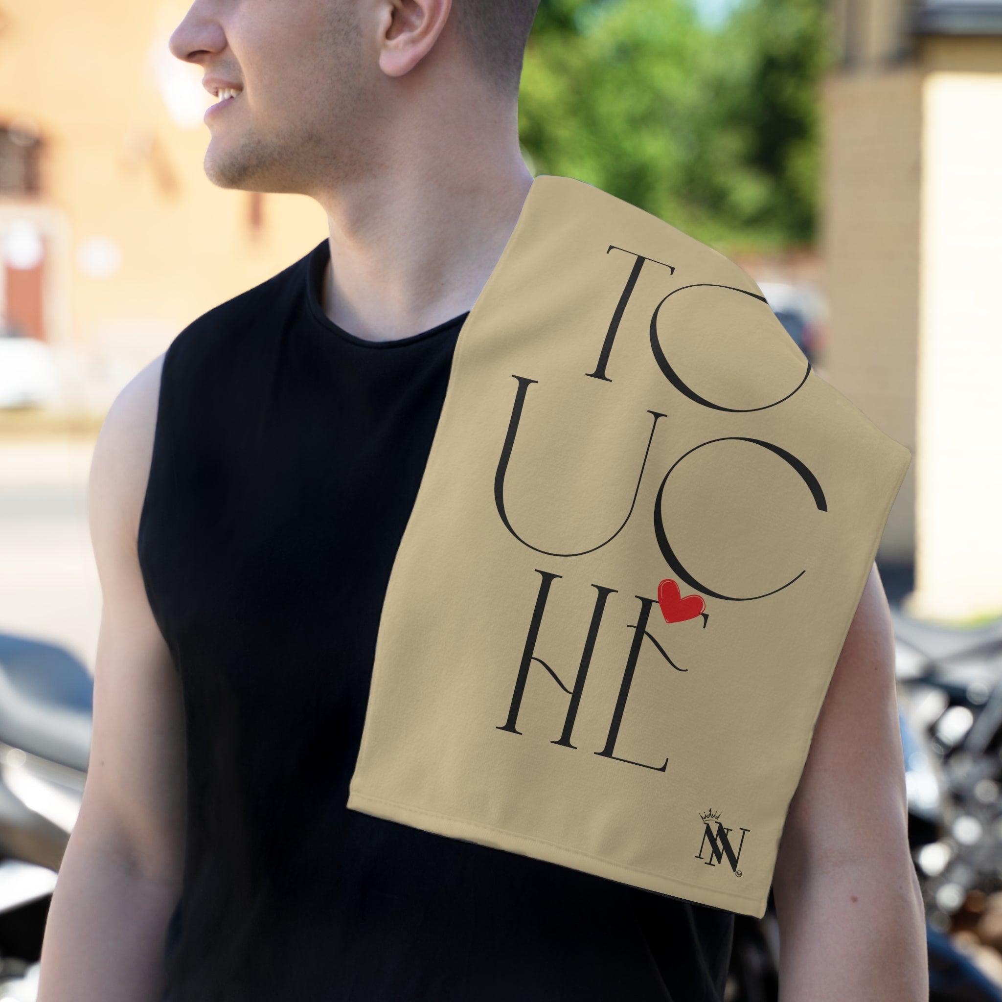 Touché Gold | Mix & Match Soft Fun-Flirty Lovers’ Towels