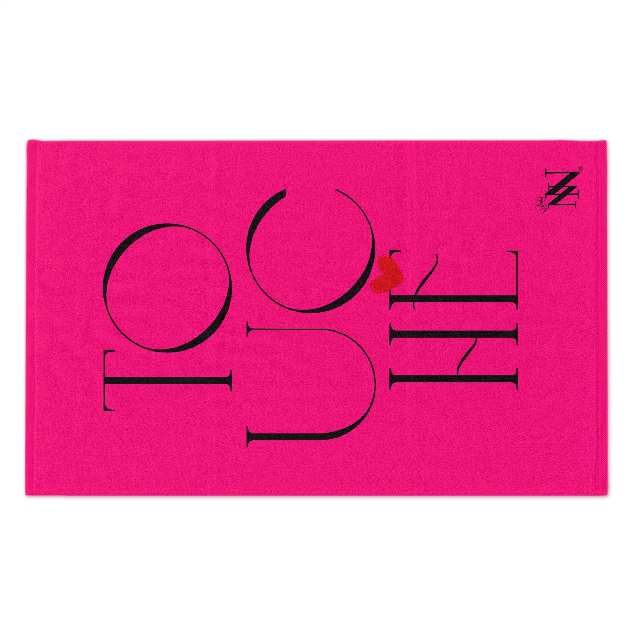 Touché Pink | Mix & Match Soft Fun-Flirty Lovers’ Towels