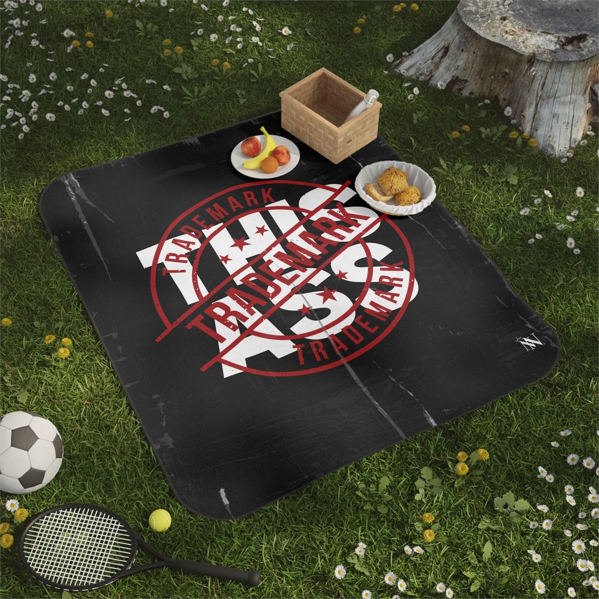 Trademark This Ass | Mix Match Fun-Flirty Lovers’ Water-Resistant Blankets