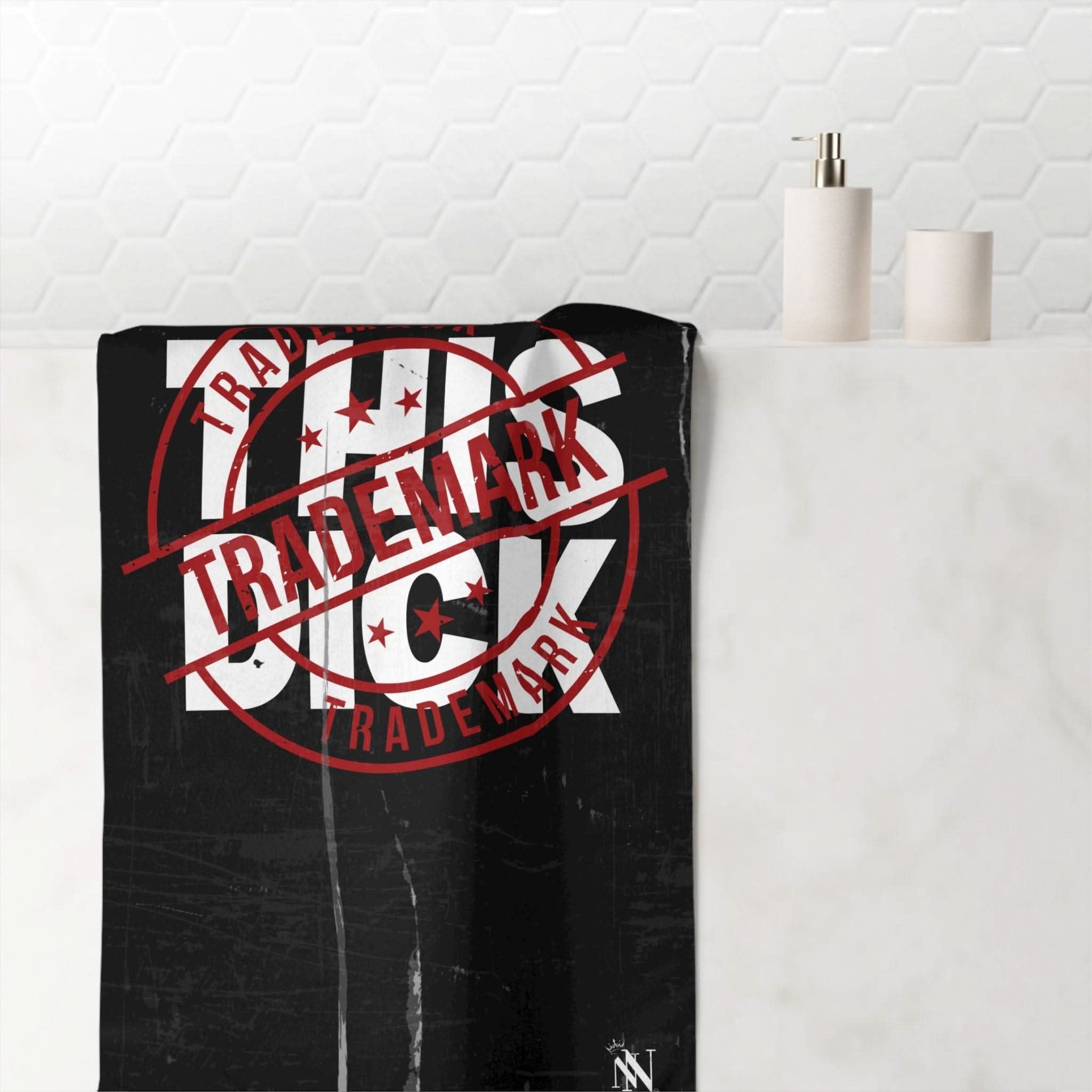 Trademark This Dick | Mix & Match Naughty XL Fun-Flirty Lovers’ Towels