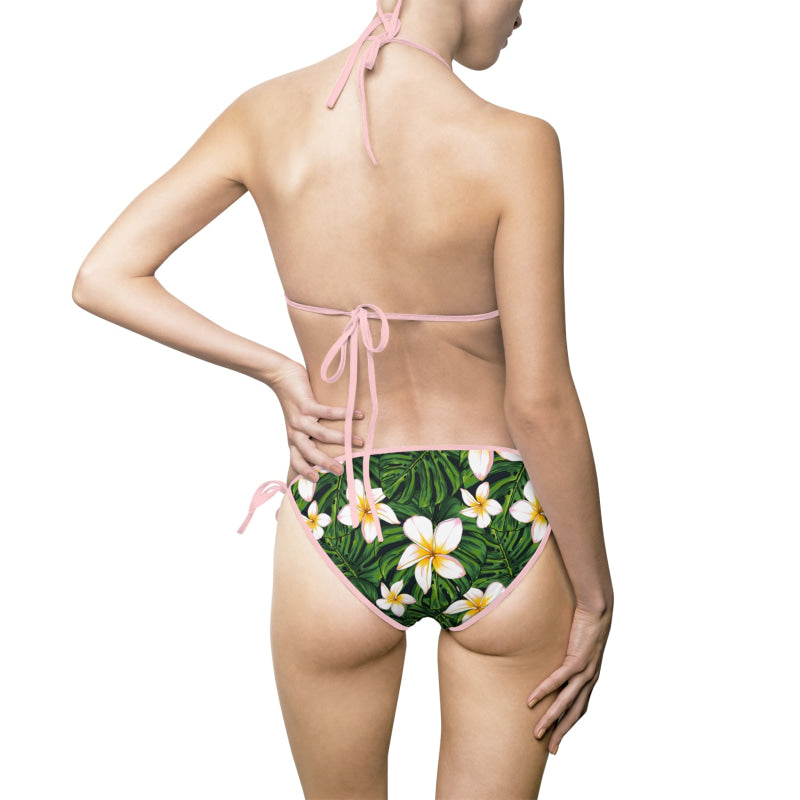 Traditional Hawaiian Shirt | Mix & Match Fun-Flirty Lovers’ String Bikinis