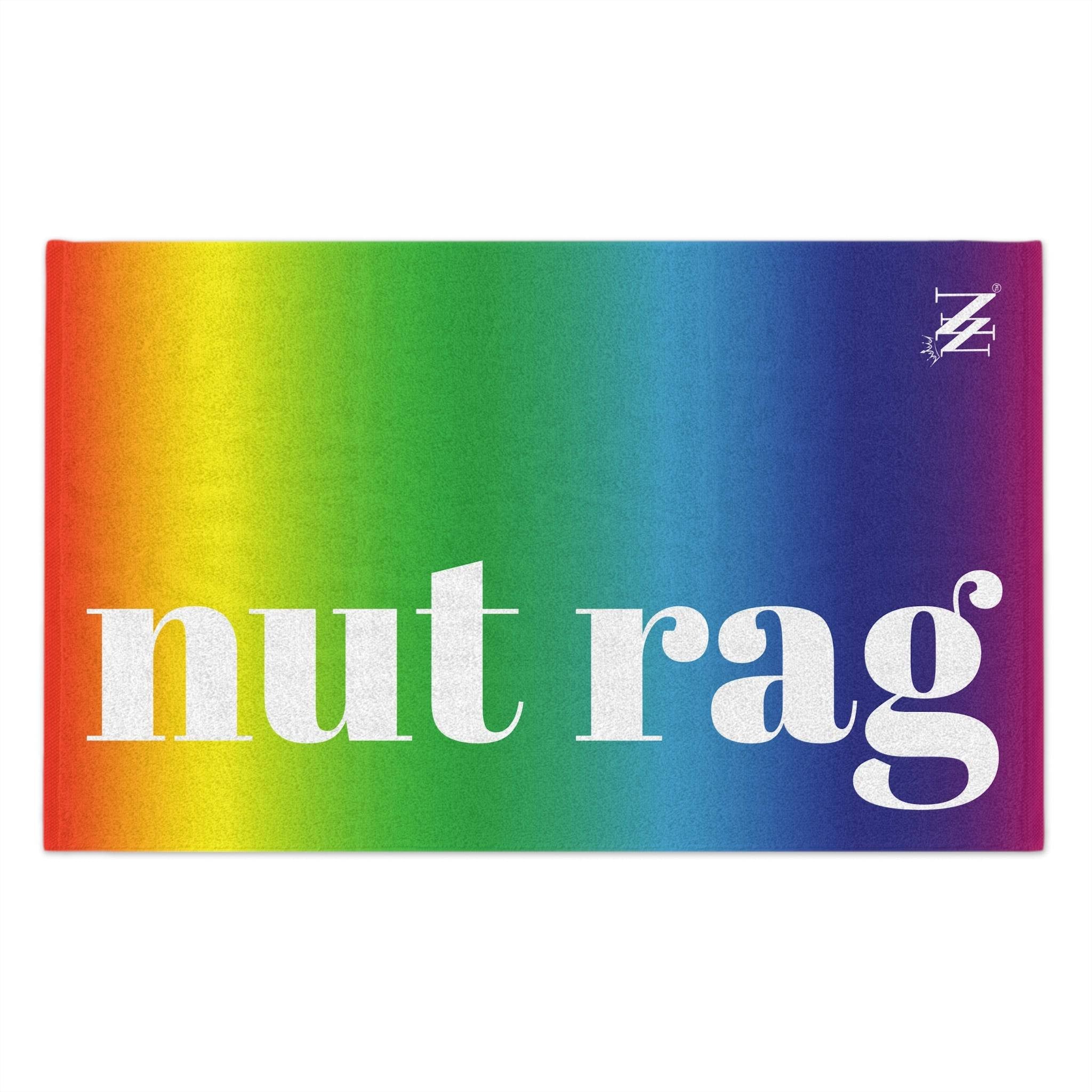 Traditional Rainbow Nut Rag | Mix & Match Soft Fun-Flirty Lovers’ Towels