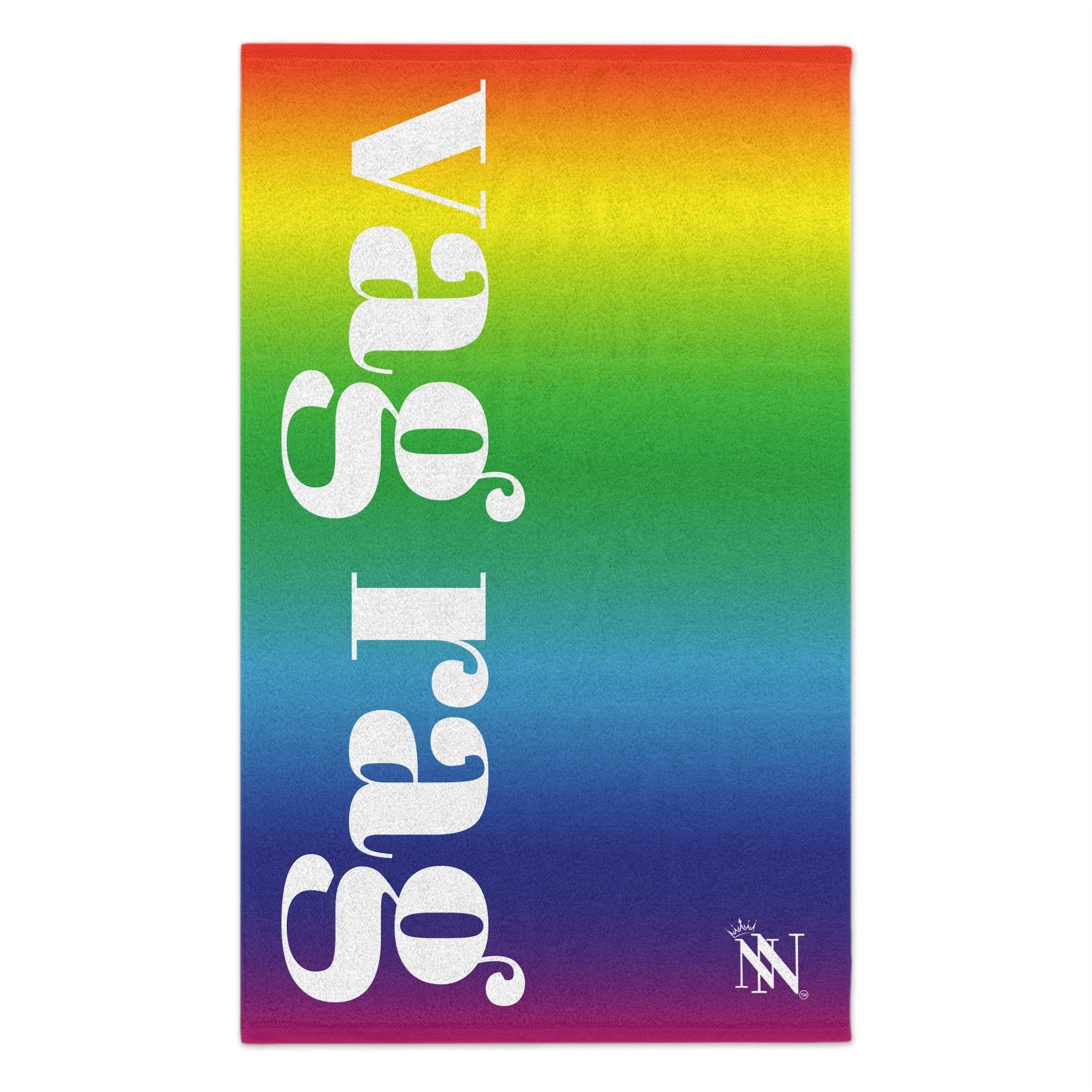 Traditional Rainbow Vag Rag | Mix & Match Soft Fun-Flirty Lovers’ Towels