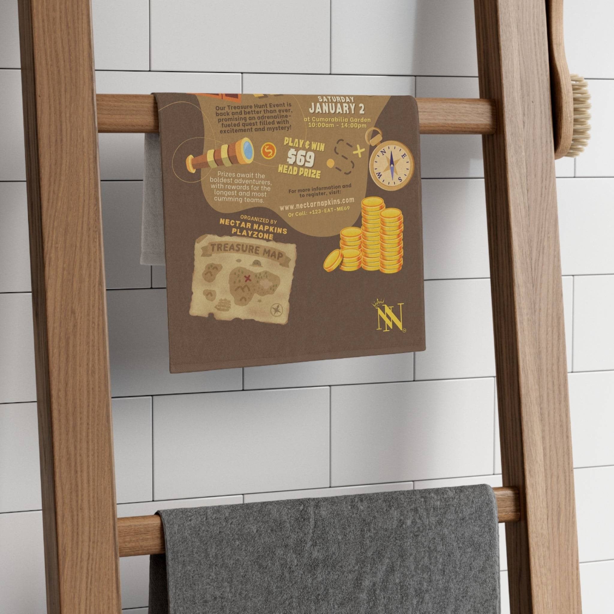 Treasure Hunt | Mix & Match Soft Fun-Flirty Lovers’ Towels