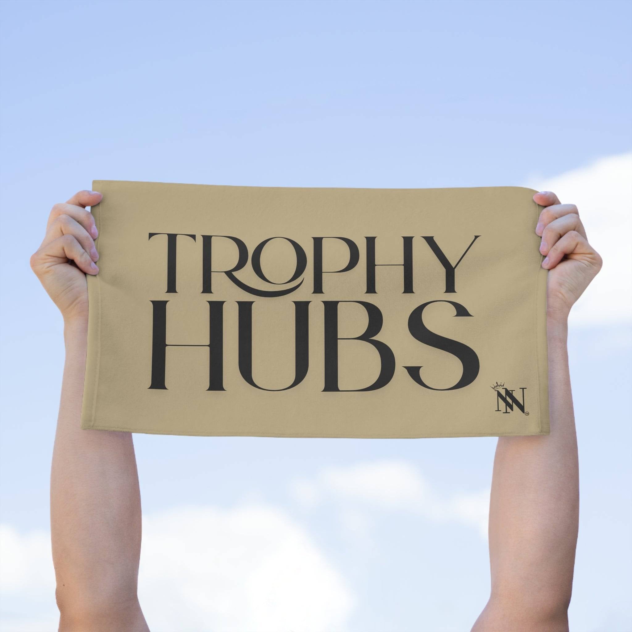 Trophy Hubs Gold Mix & Match Soft Sex Towels | Naughty Lovers’ Gifts