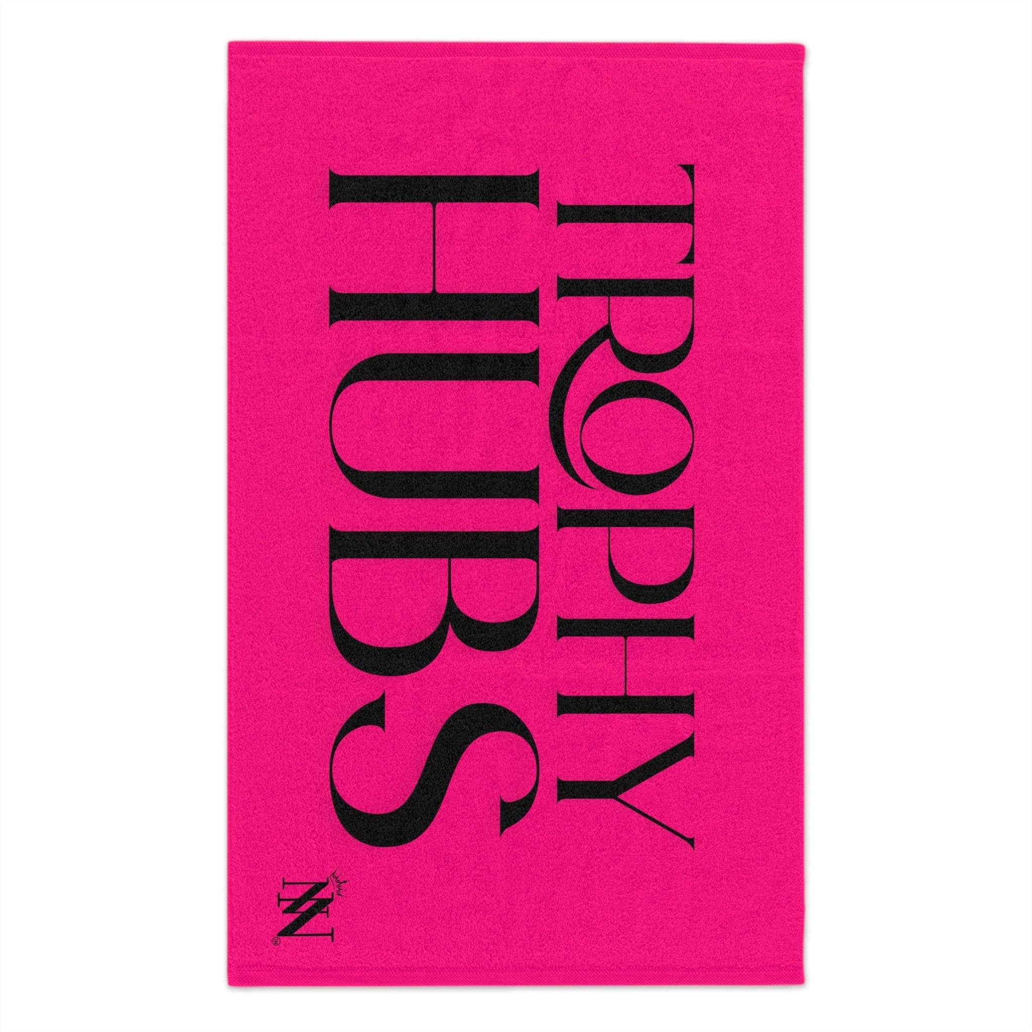 Trophy Hubs Pink Mix & Match Soft Sex Towels | Naughty Lovers’ Gifts