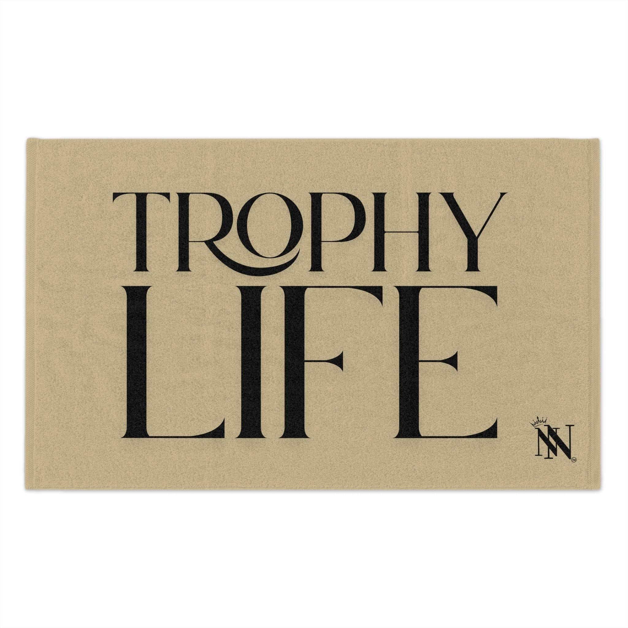 Trophy Life Gold Mix & Match Soft Sex Towels | Naughty Lovers’ Gifts