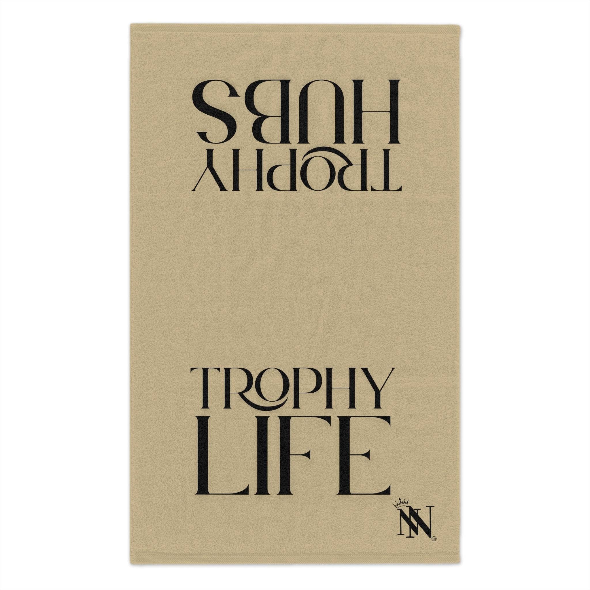 Trophy Life Hubs Gold Shareable Mix & Match Soft Sex Towels | Naughty Lovers’ Gifts
