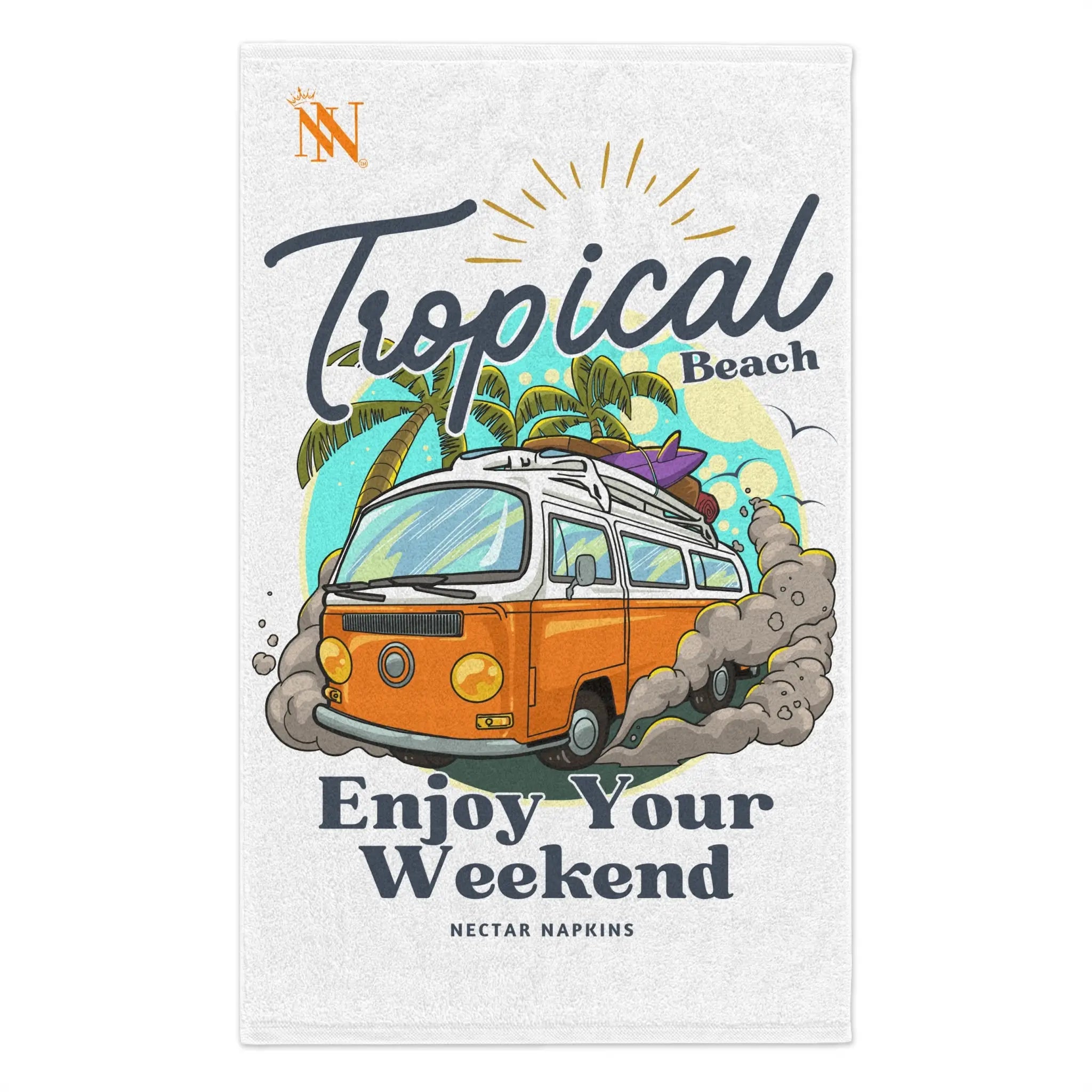 Tropical Beach | Mix & Match Soft Fun-Flirty Lovers’ Towels