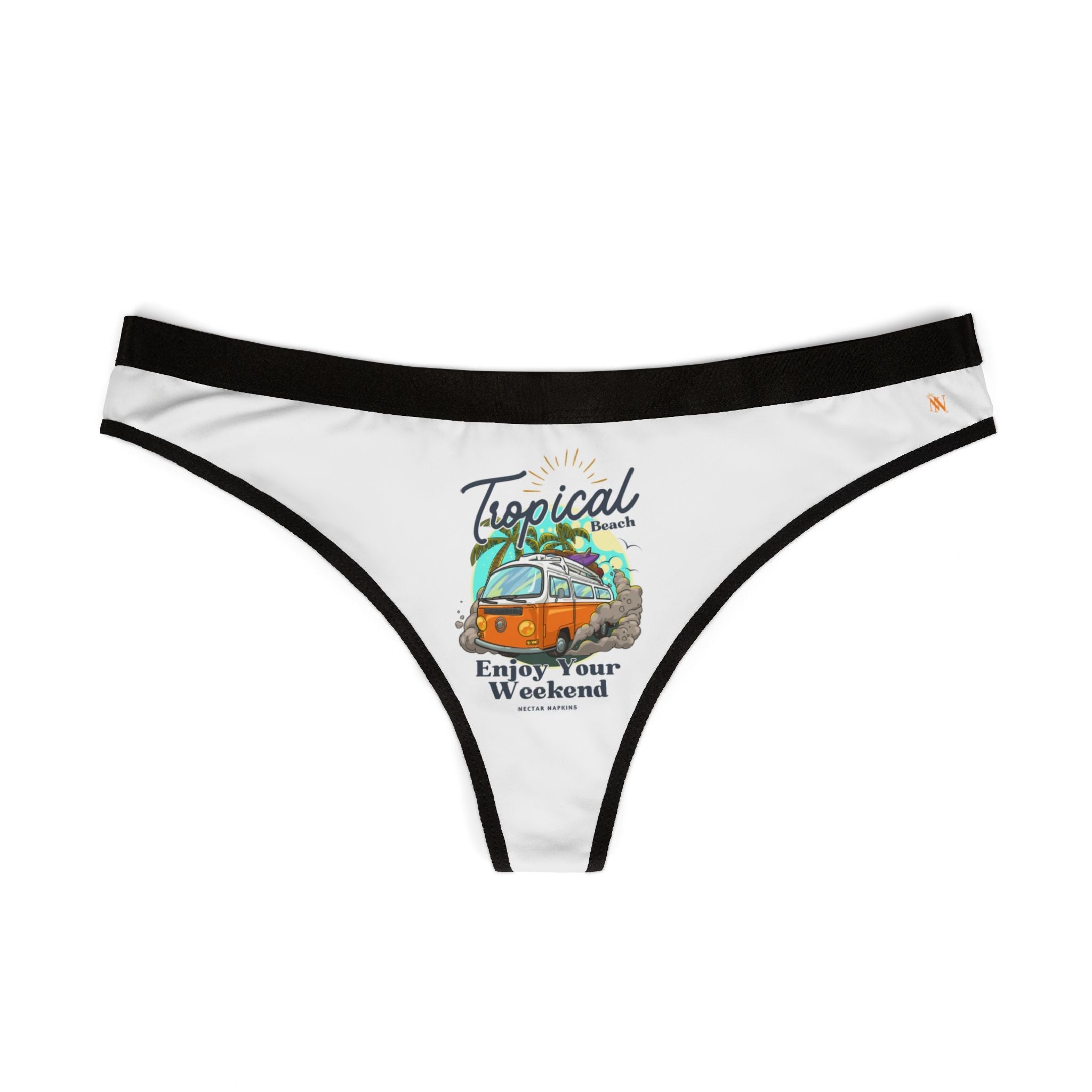 Tropical Beach | Mix & Match Women’s Fun-Flirty Lovers’ Thongs