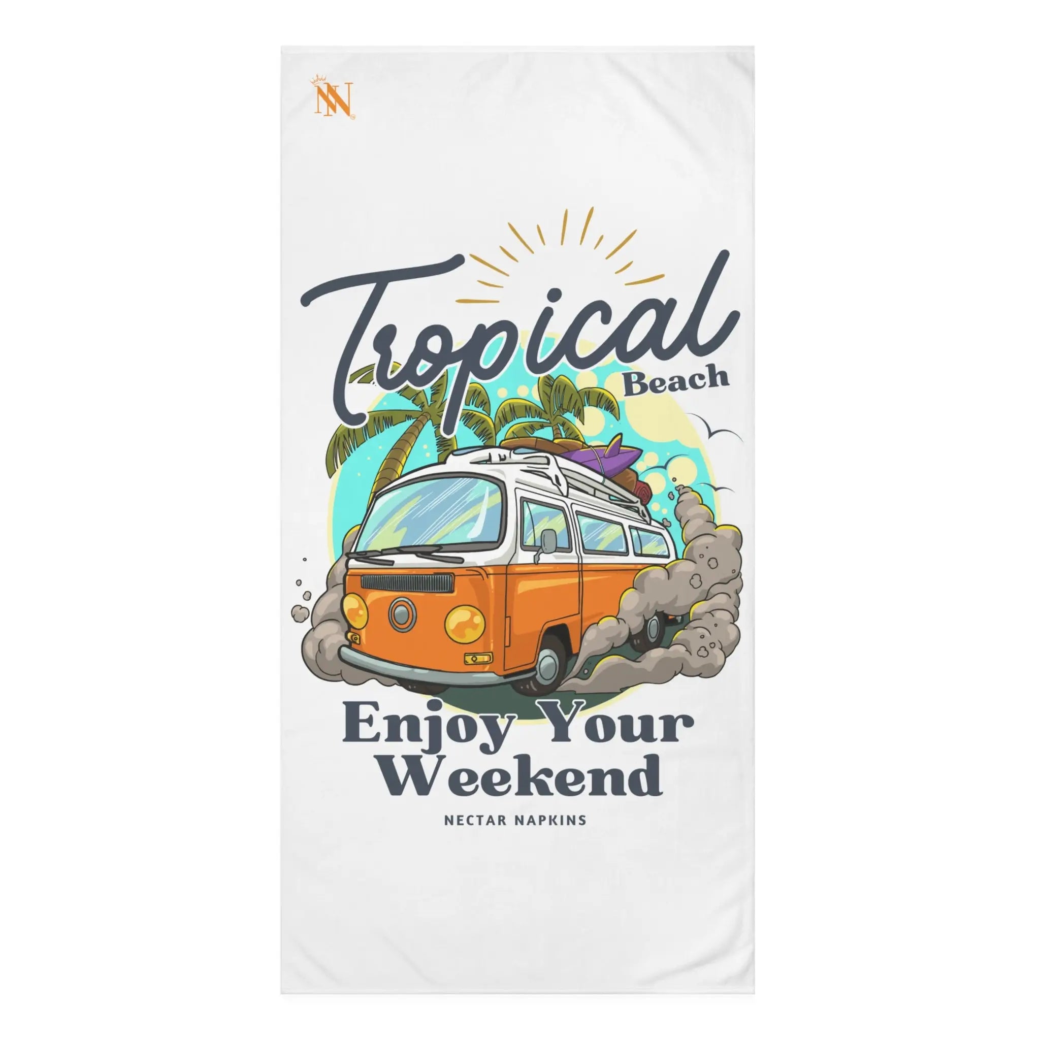 Tropical Beach | Mix & Match XL Fun-Flirty Lovers’ Towels