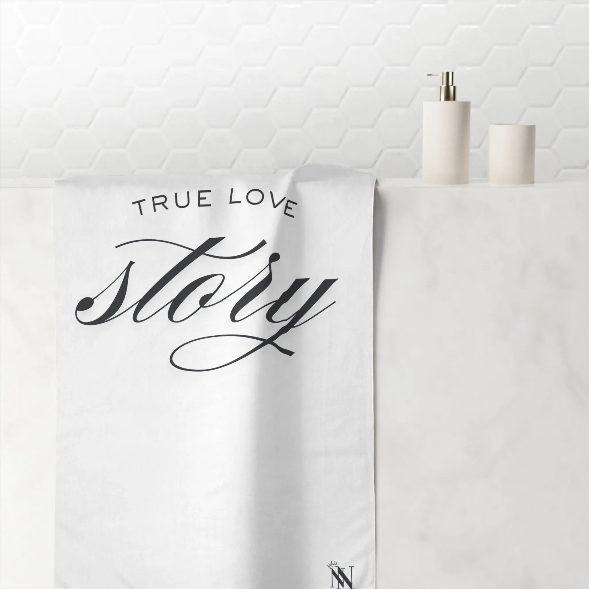 True Love Story | Mix & Match XL Fun-Flirty Lovers’ Towels