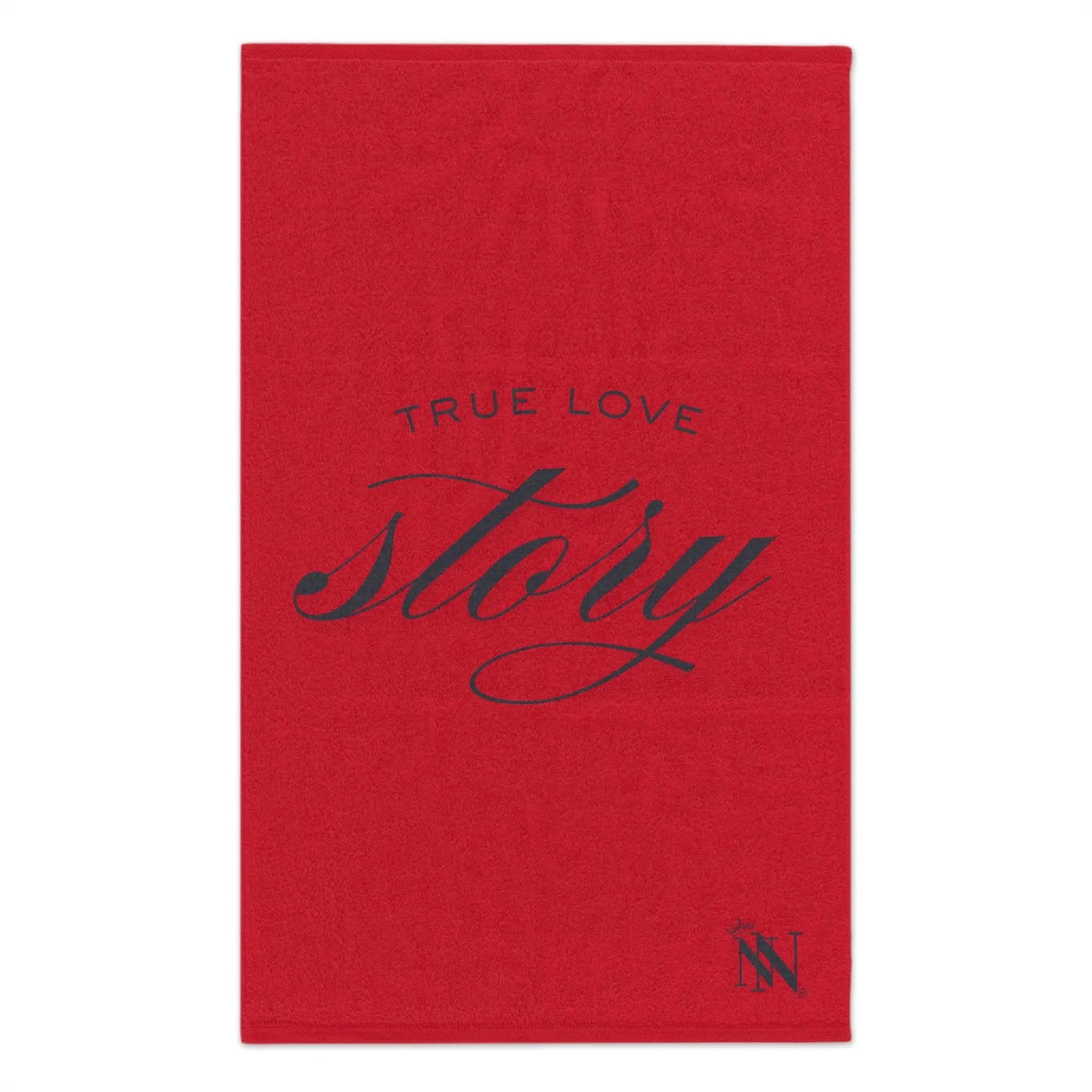 True Love Story Red | Mix & Match Soft Fun-Flirty Lovers’ Towels
