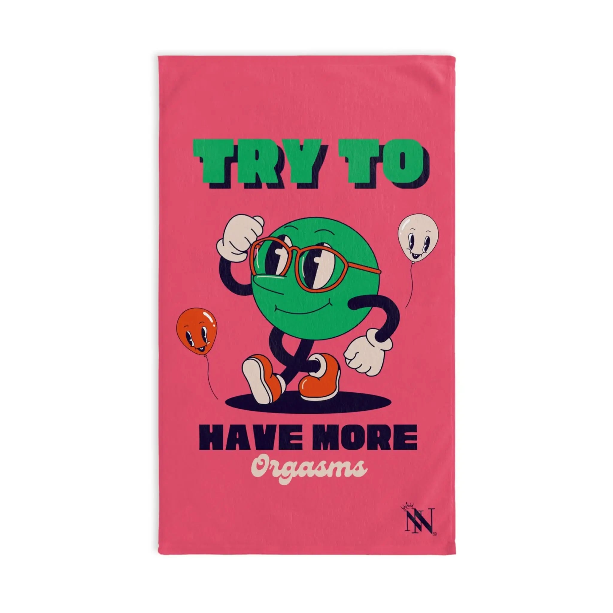 Try To Have More Orgasms | Mix & Match Original Fun-Flirty Lovers’ Towels