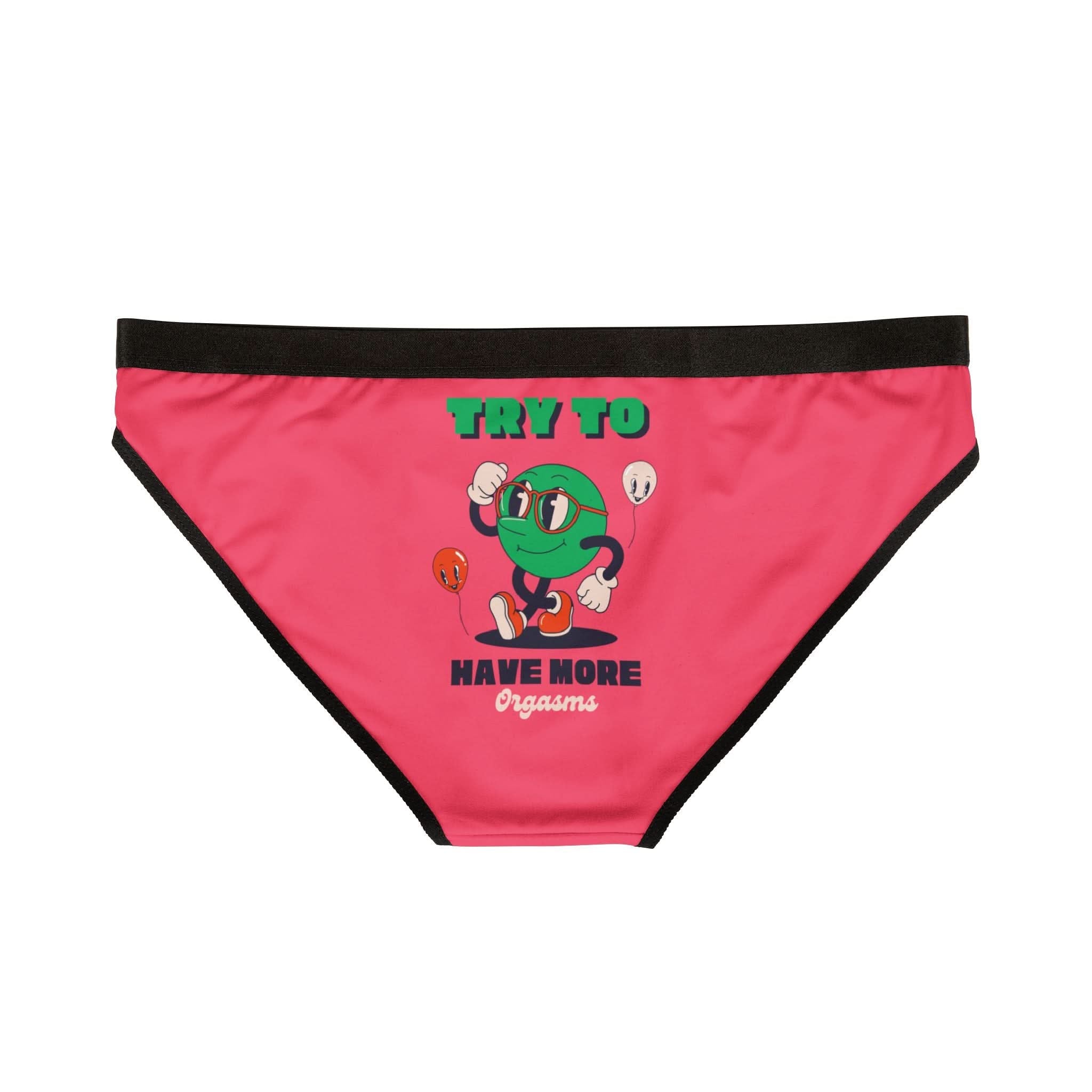 Try To Have More Orgasms | Mix & Match Women’s Fun-Flirty Lovers’ Panties