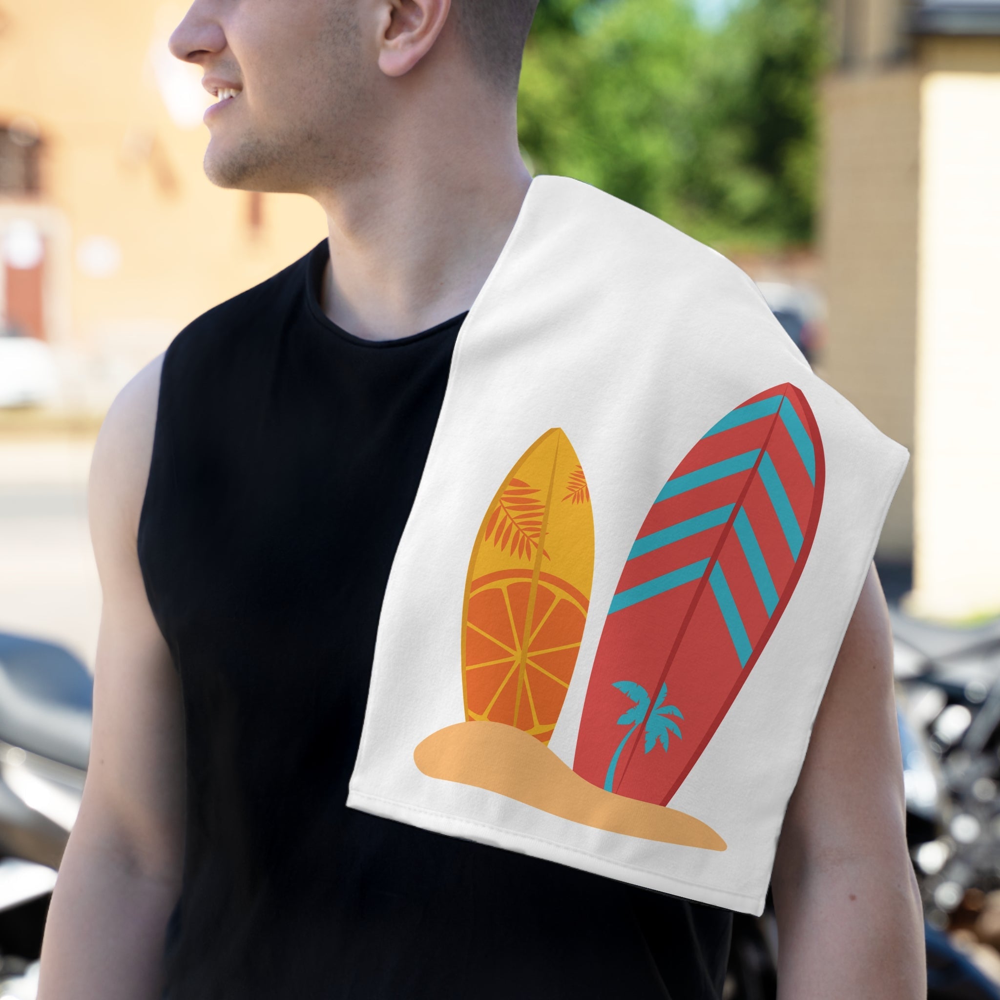 Twin Surfboards | Mix & Match Soft Fun-Flirty Lovers’ Towels