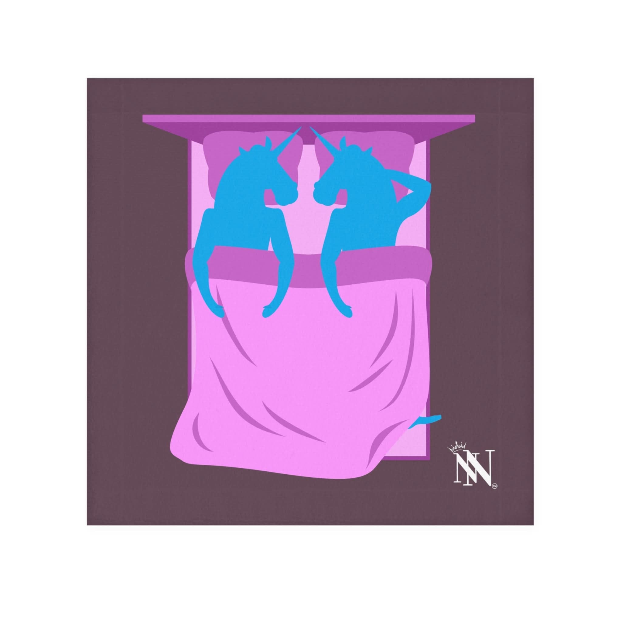 Two Unicorns | Mix & Match Lils’ Fun-Flirty Lovers’ Towels