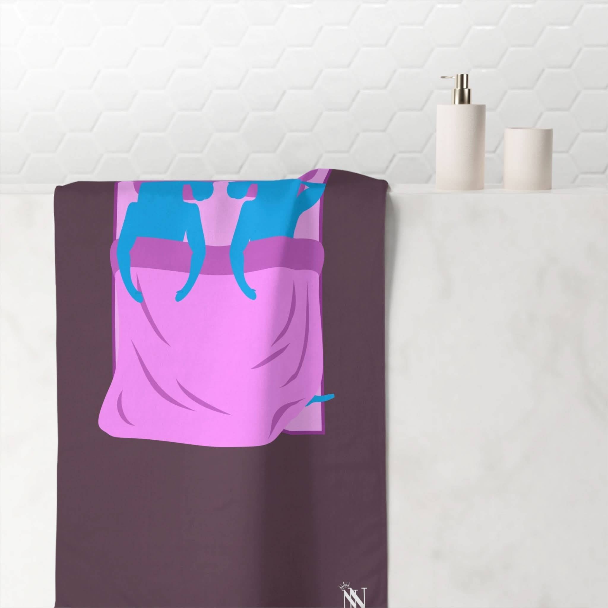 Two Unicorns | Mix & Match Naughty XL Fun-Flirty Lovers’ Towels