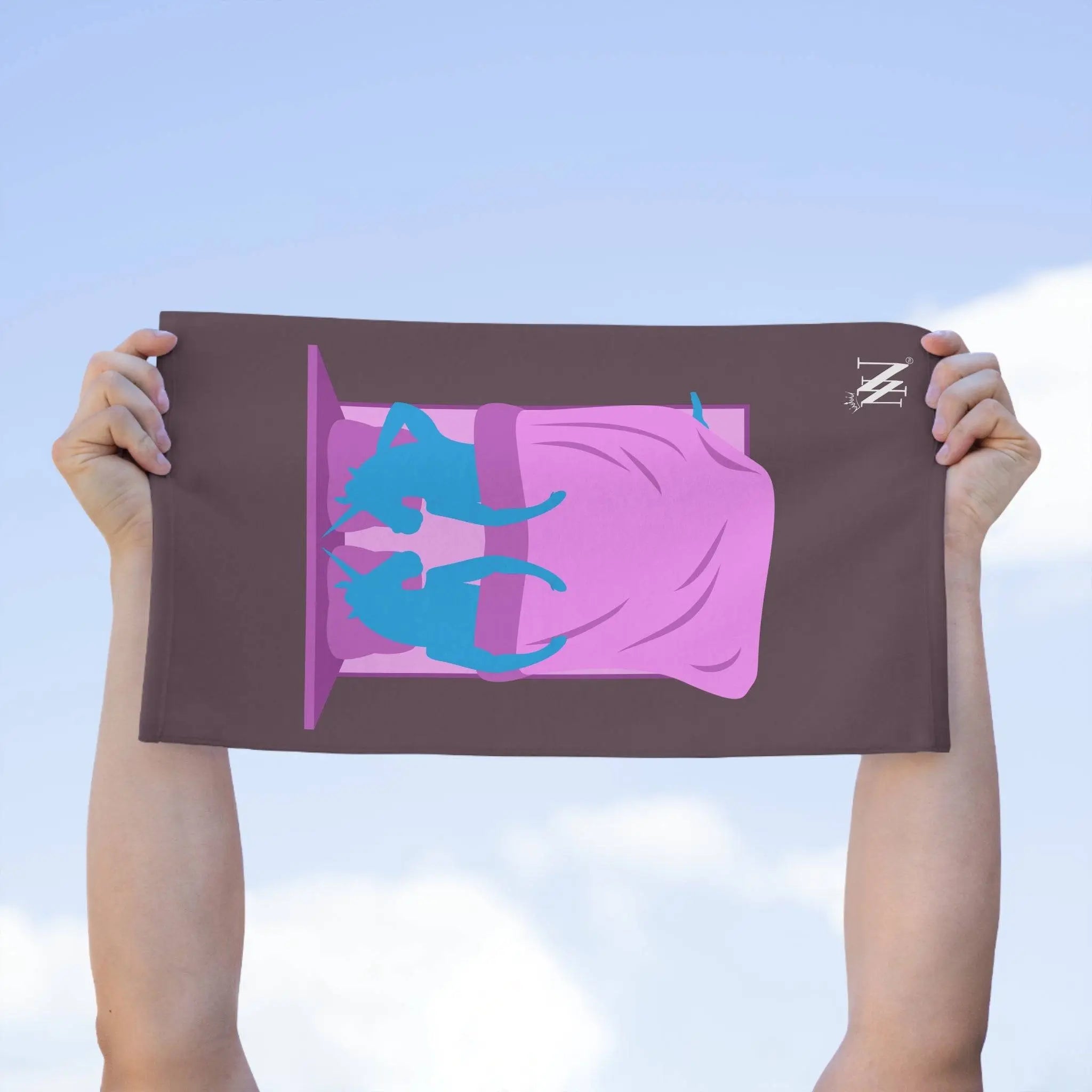 Two Unicorns | Mix & Match Soft Fun-Flirty Lovers’ Towels