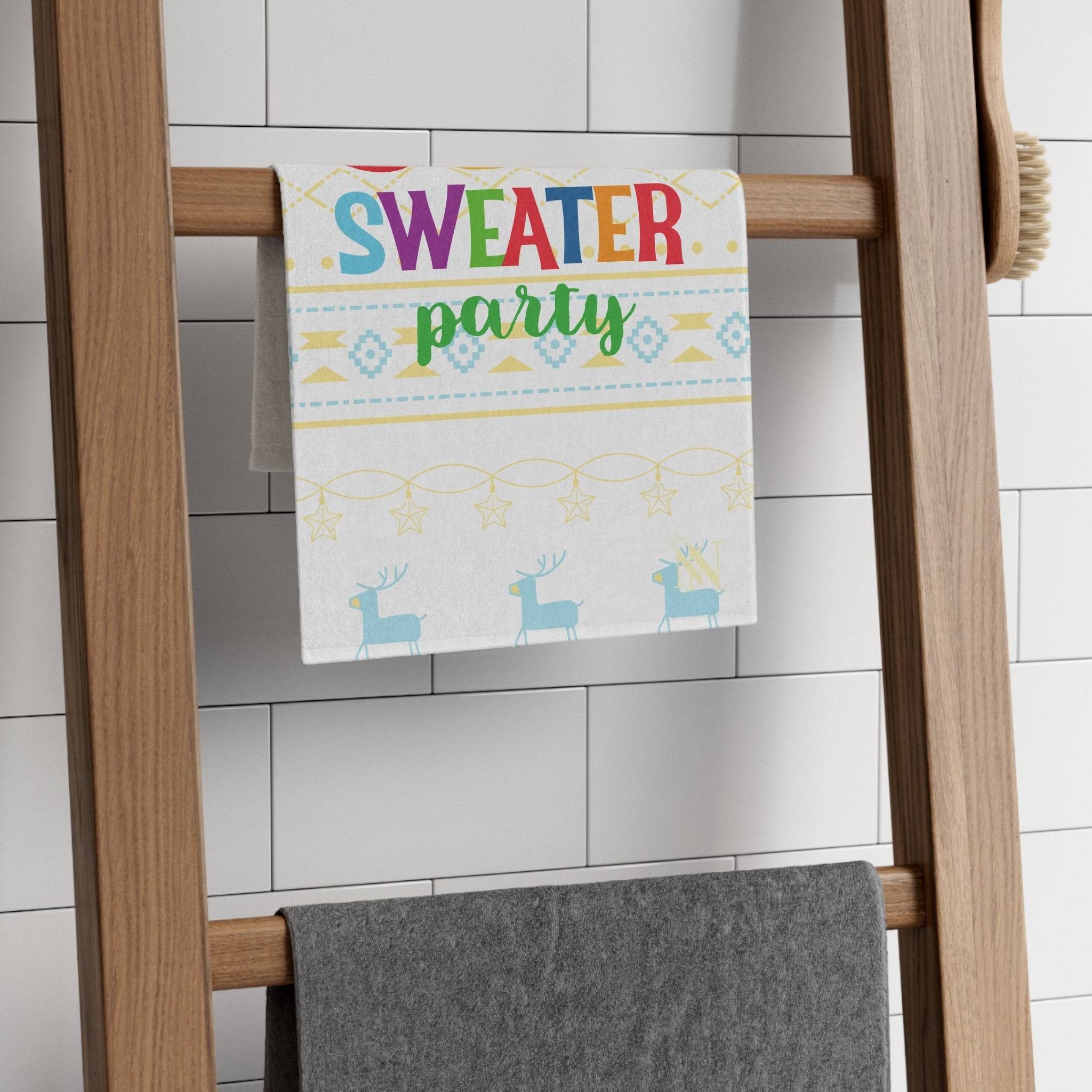 Ugly Sweater Party | Mix & Match Soft Fun-Flirty Lovers’ Towels