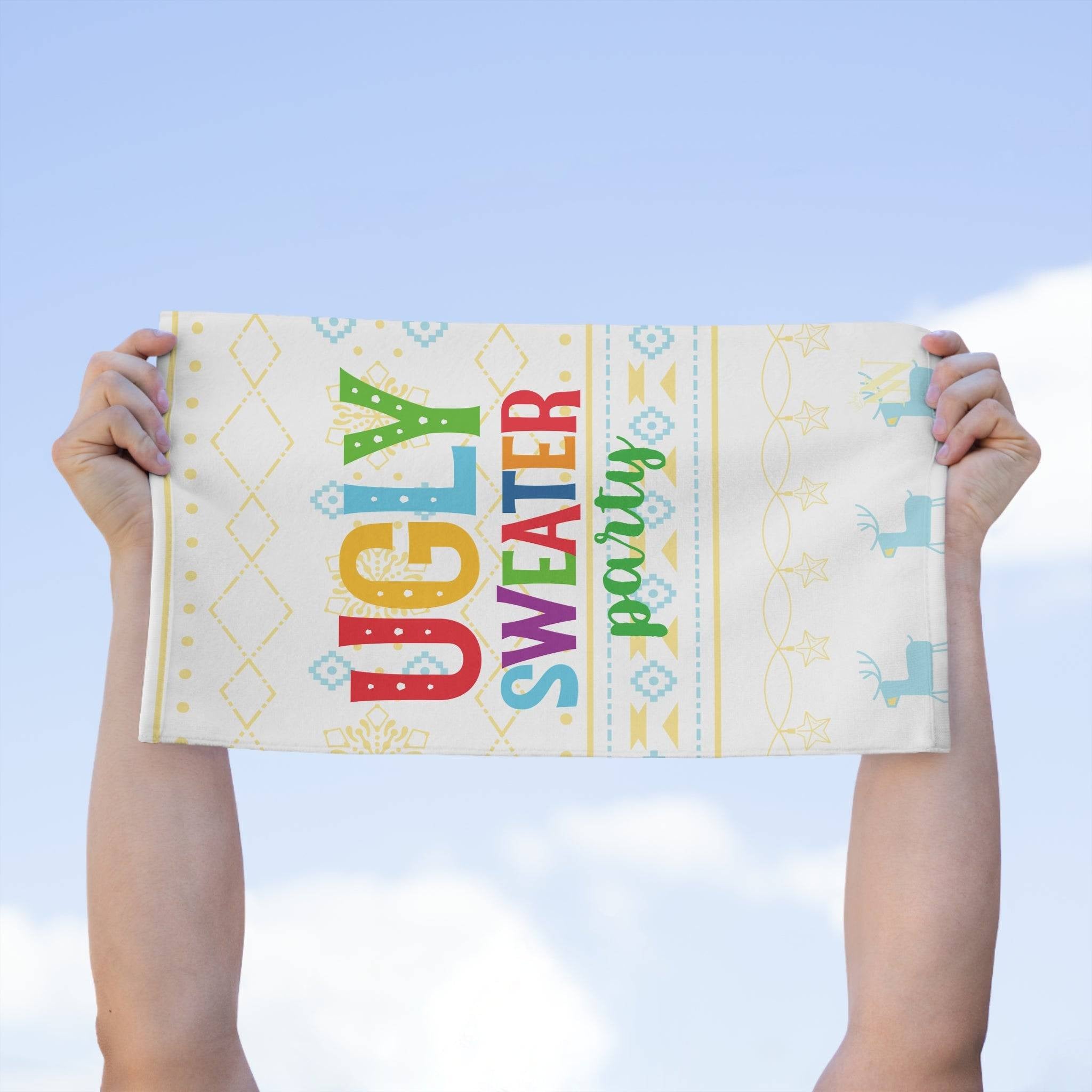 Ugly Sweater Party | Mix & Match Soft Fun-Flirty Lovers’ Towels