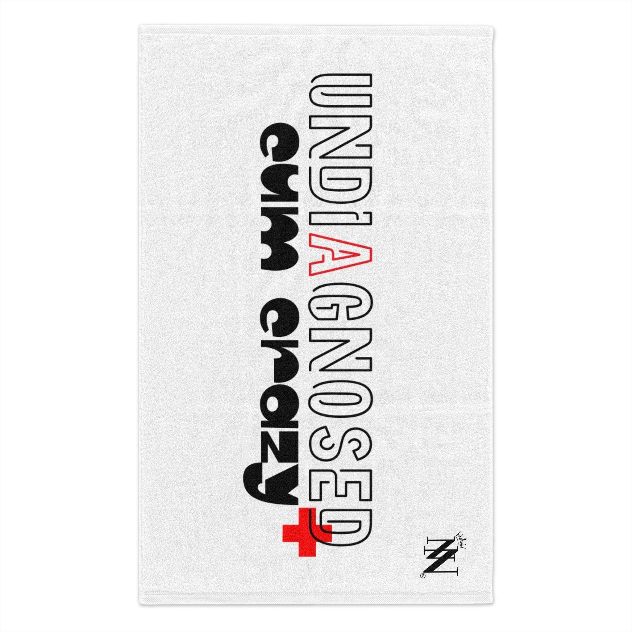 Undiagnosed Cum Crazy | Mix & Match Soft Fun-Flirty Lovers’ Towels