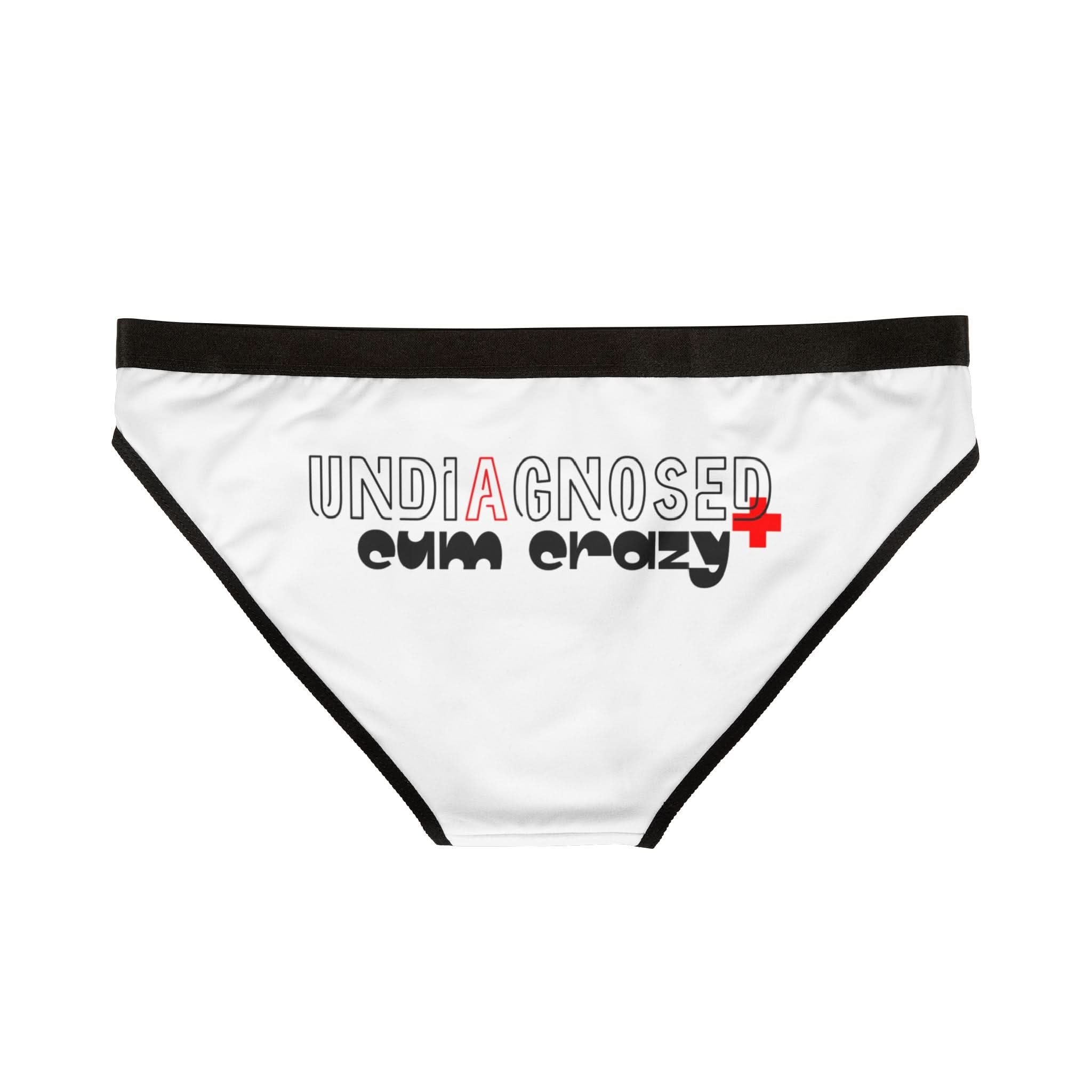 Undiagnosed Cum Crazy | Mix & Match Women’s Fun-Flirty Lovers’ Panties