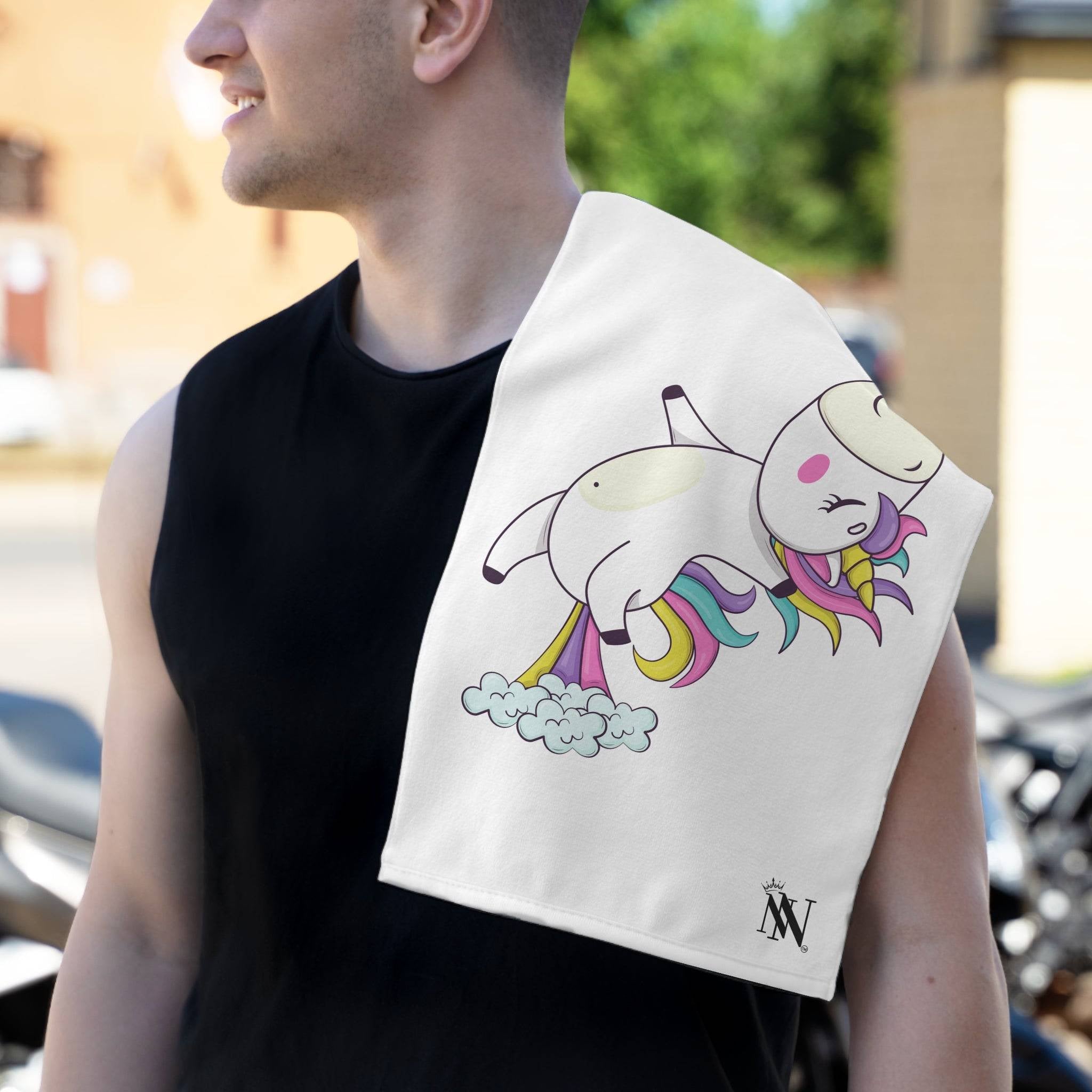 Unicorn Farts | Mix & Match Soft Fun-Flirty Lovers’ Towels