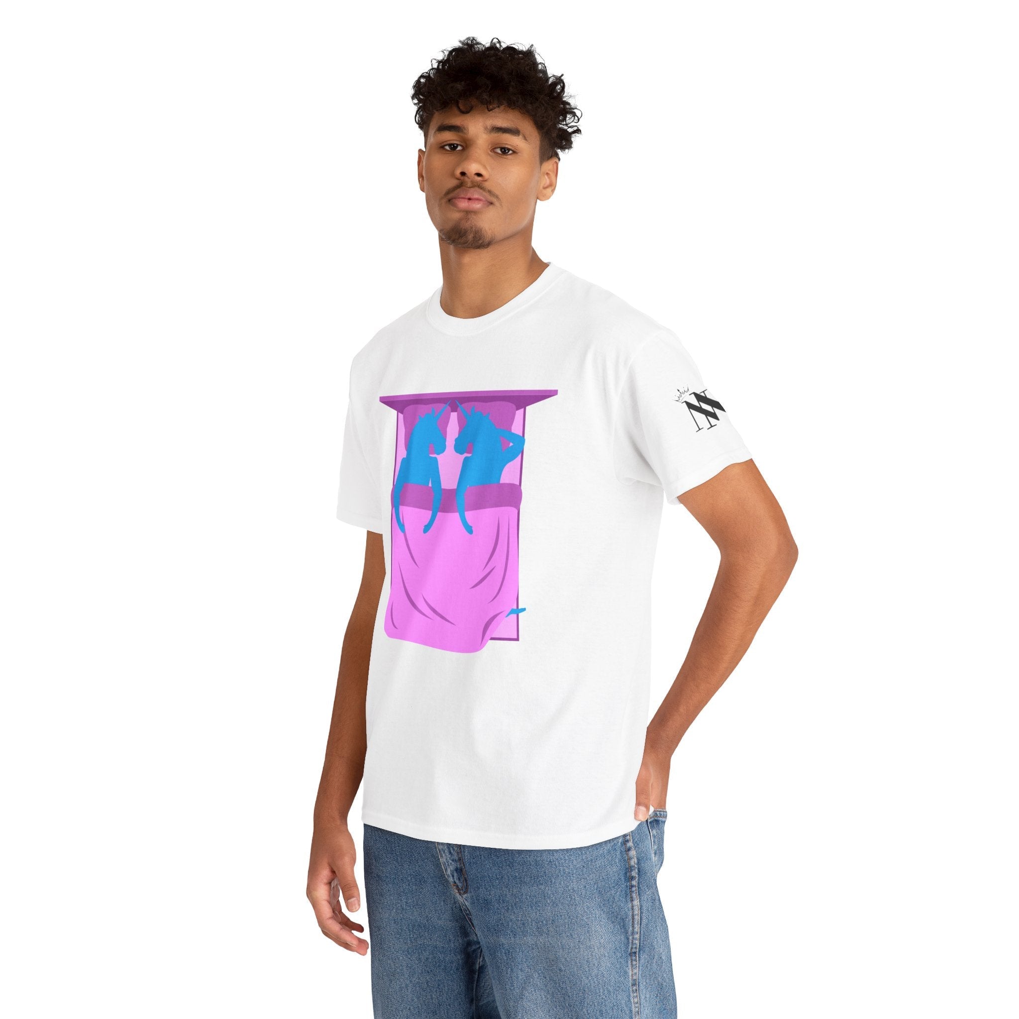 Unicorn Pleasure | Mix & Match 100% Cotton Unisex Fun-Flirty Lovers’ Tees