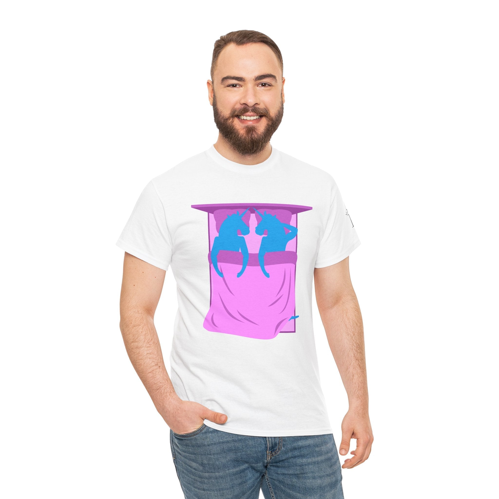 Unicorn Pleasure | Mix & Match 100% Cotton Unisex Fun-Flirty Lovers’ Tees