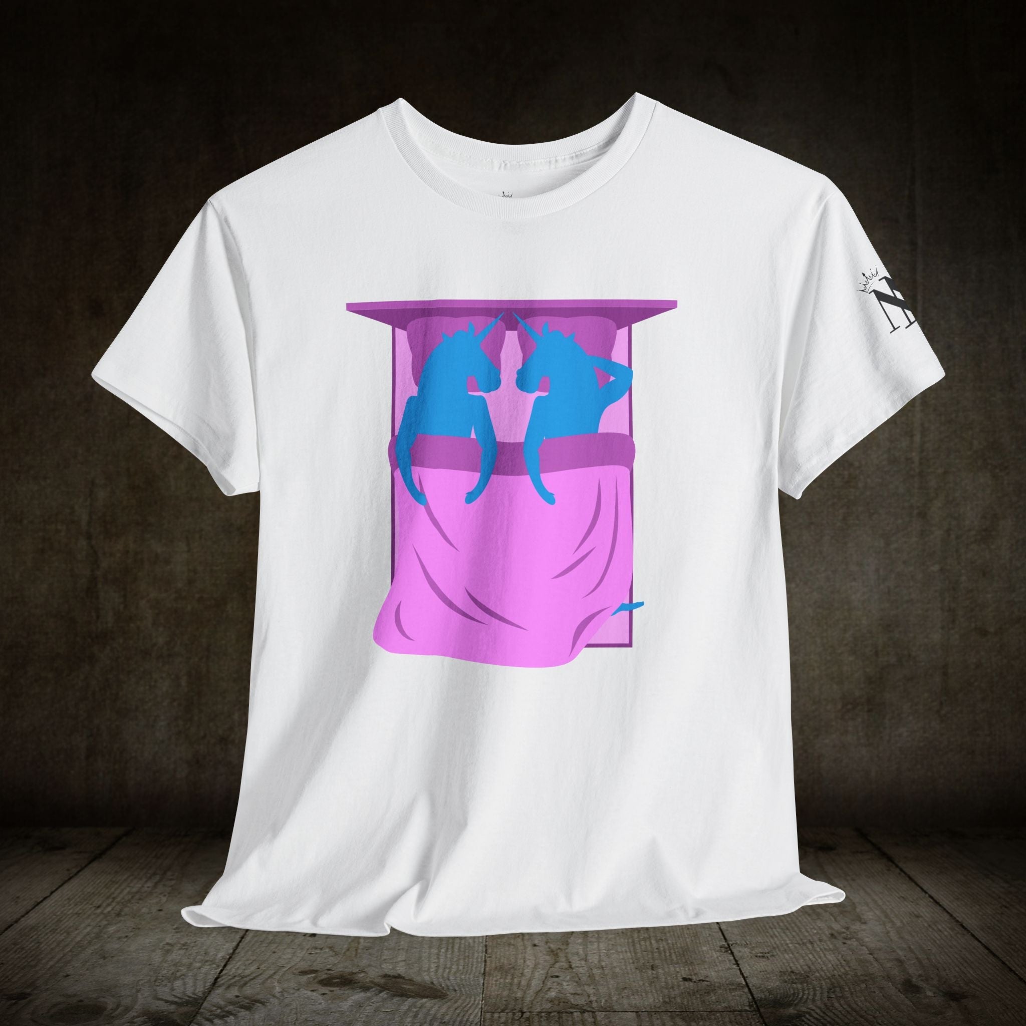Unicorn Pleasure | Mix & Match 100% Cotton Unisex Fun-Flirty Lovers’ Tees