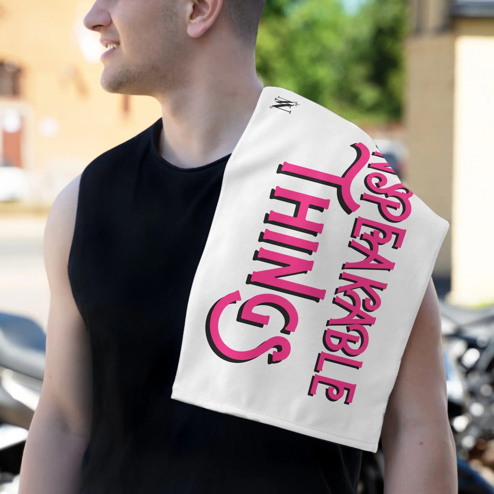 Unspeakable Things | Mix & Match Soft Fun-Flirty Lovers’ Towels