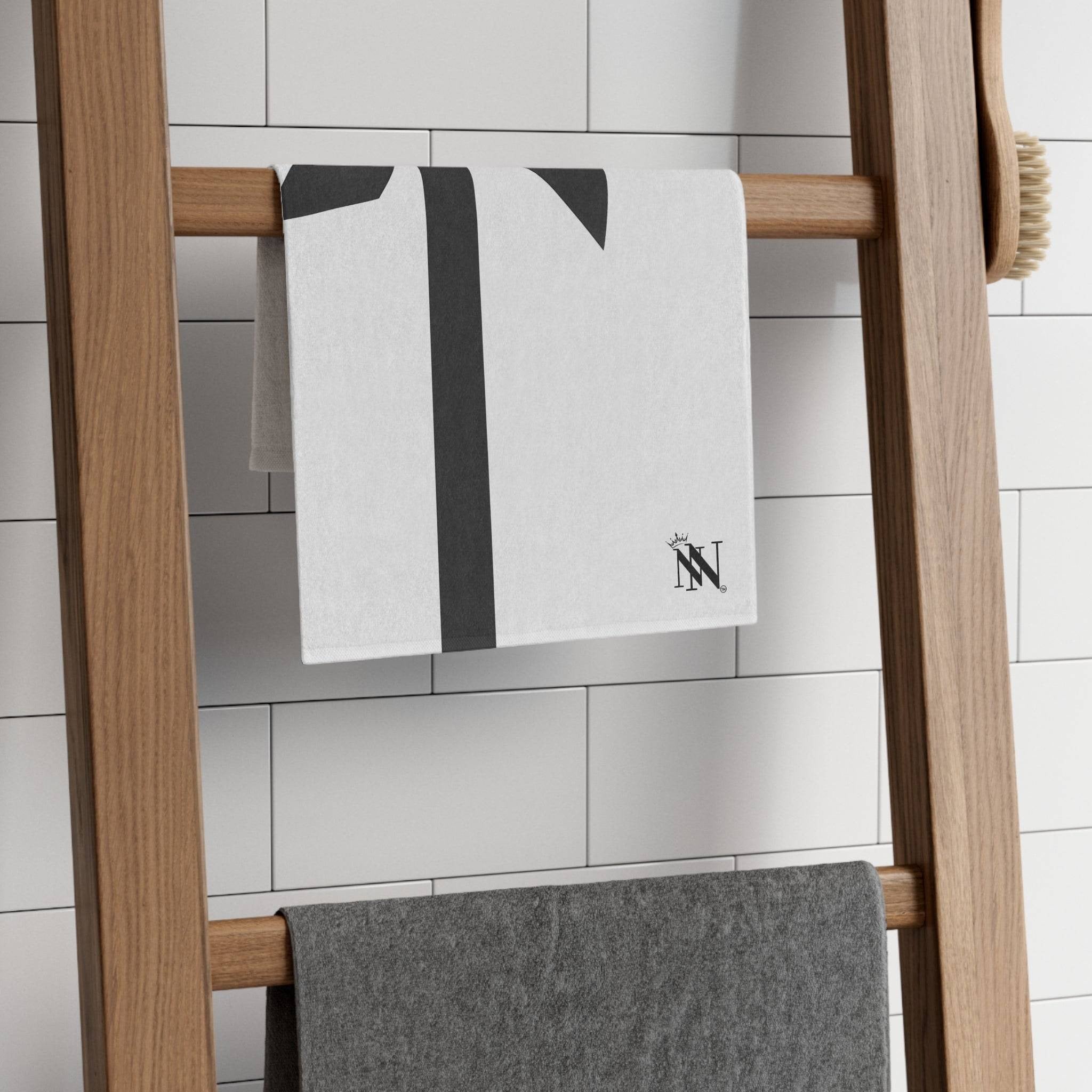 Unwrap Me Black Bow | Mix & Match Soft Fun-Flirty Lovers’ Towels