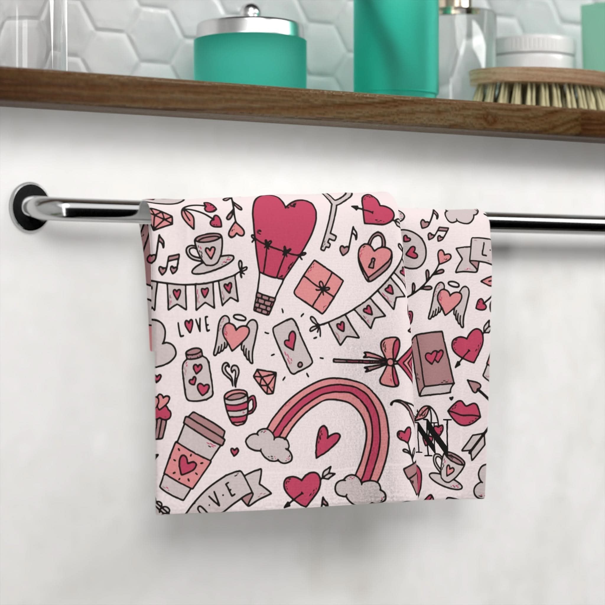 V-day Fun | Mix & Match Lils’ Fun-Flirty Lovers’ Towels