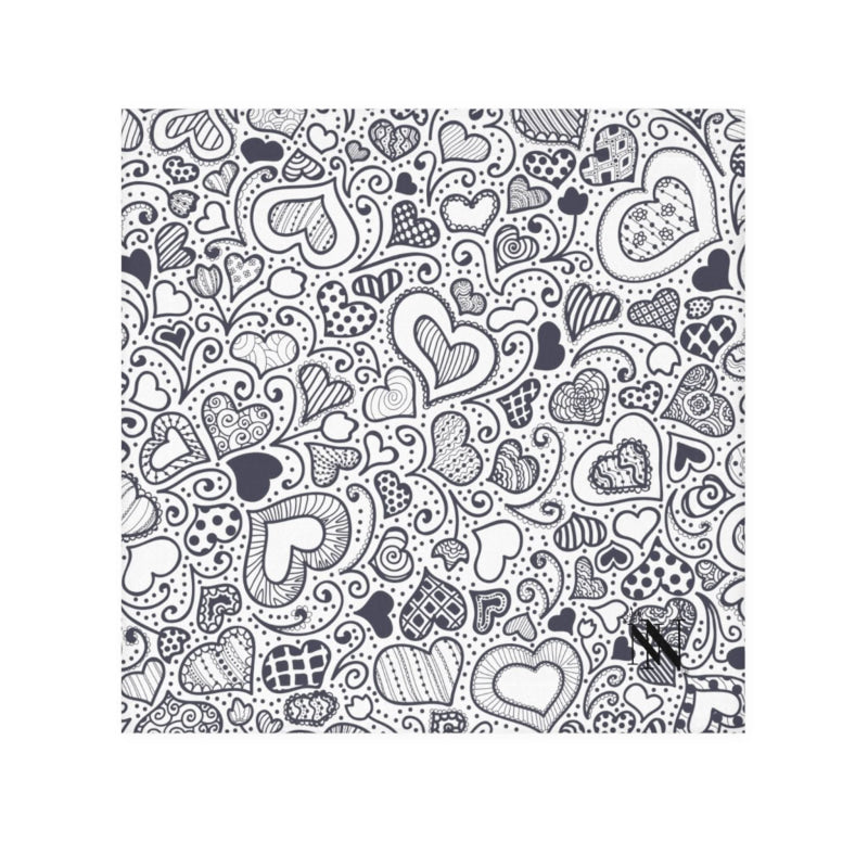 V-day Grey Hearts | Mix & Match Lils’ Fun-Flirty Lovers’ Towels